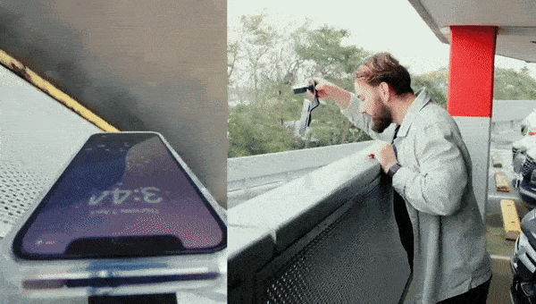 Drop testing the iPhone off a building - shop now