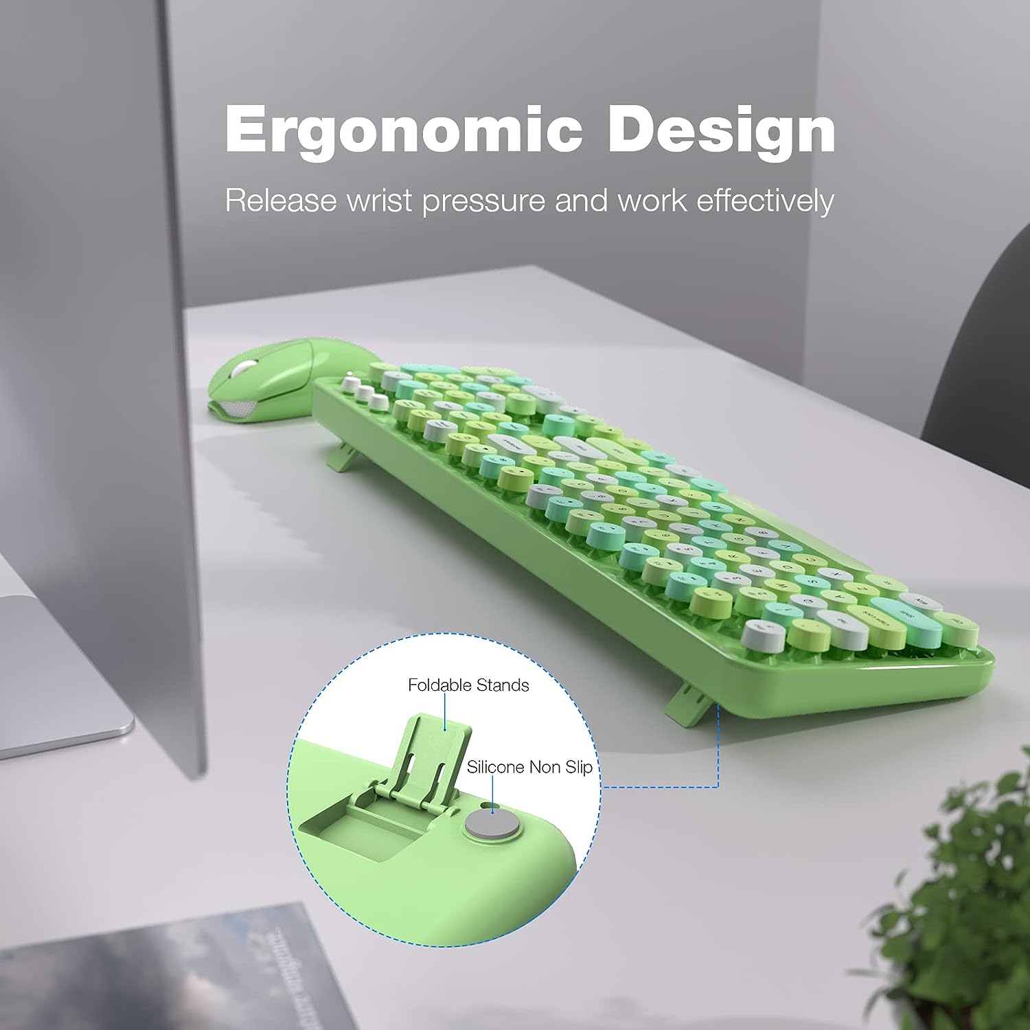 Mofii Wireless Keyboard and Mouse Combo