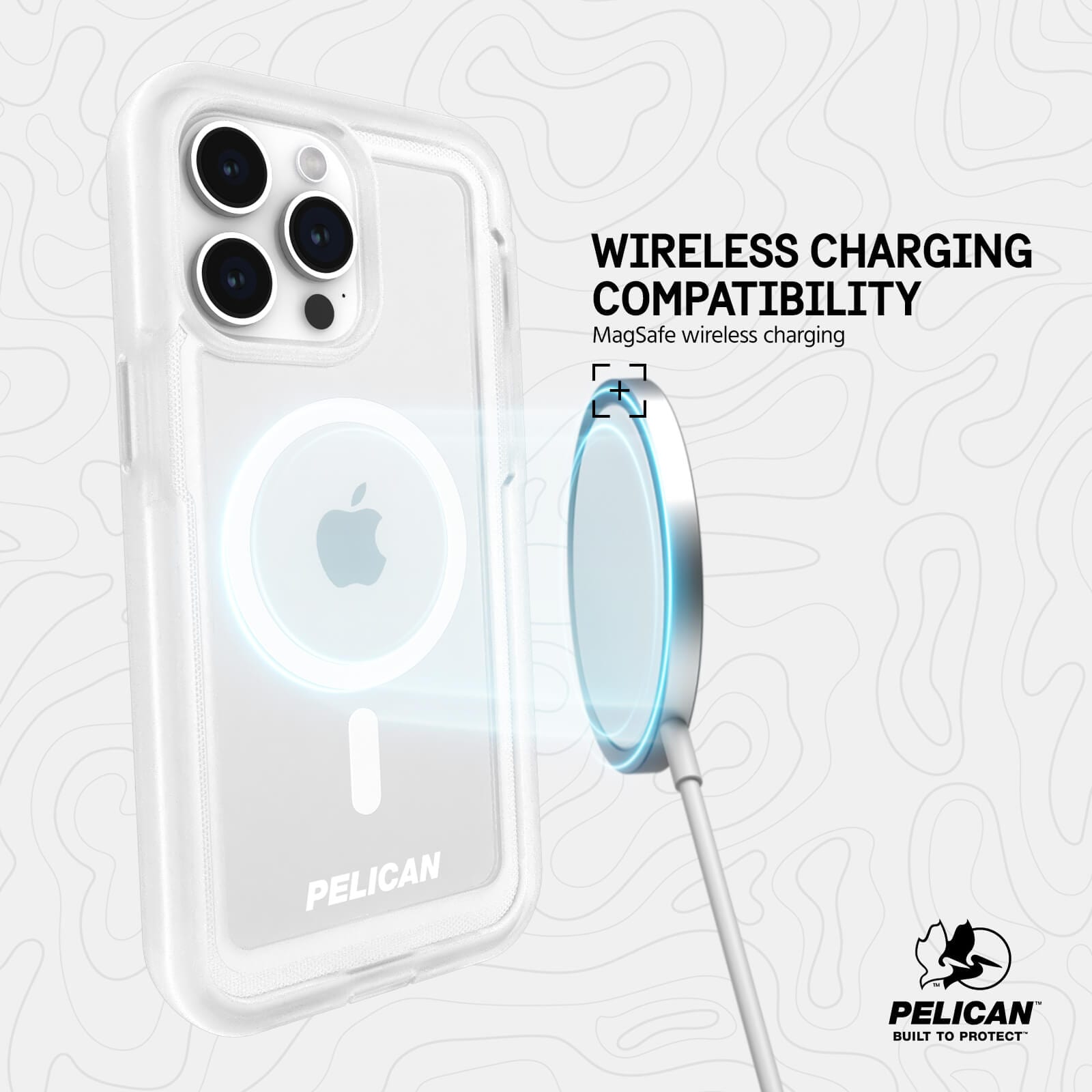 Pelican iPhone 15 Pro Max Case Great Dane Voyager w/ MagSafe Clear