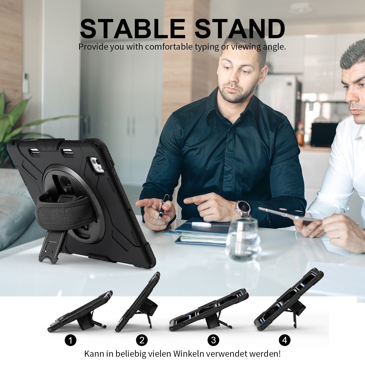 Tough On Rugged Protective Case for iPad