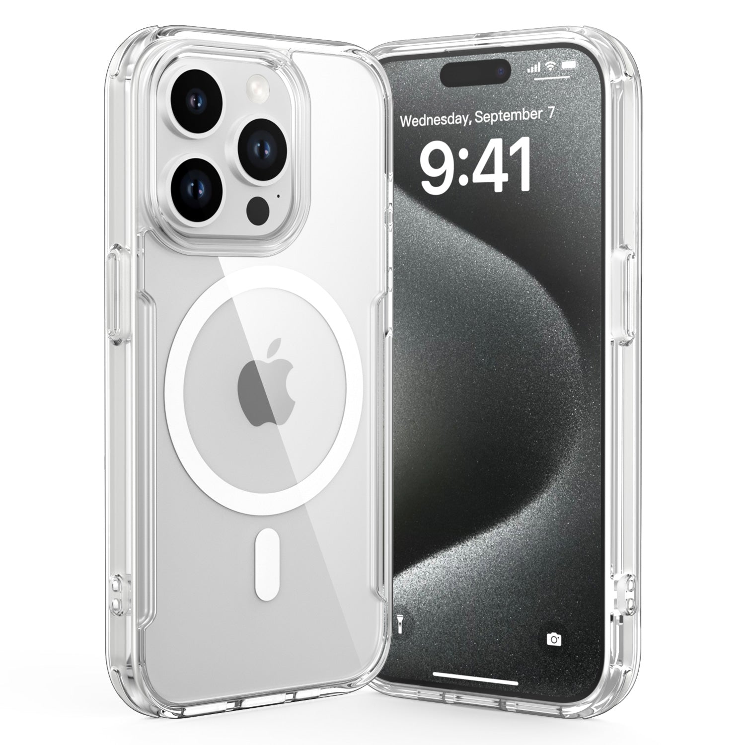 Tough On Clear MagSafe Case with No Yellowing for iPhone