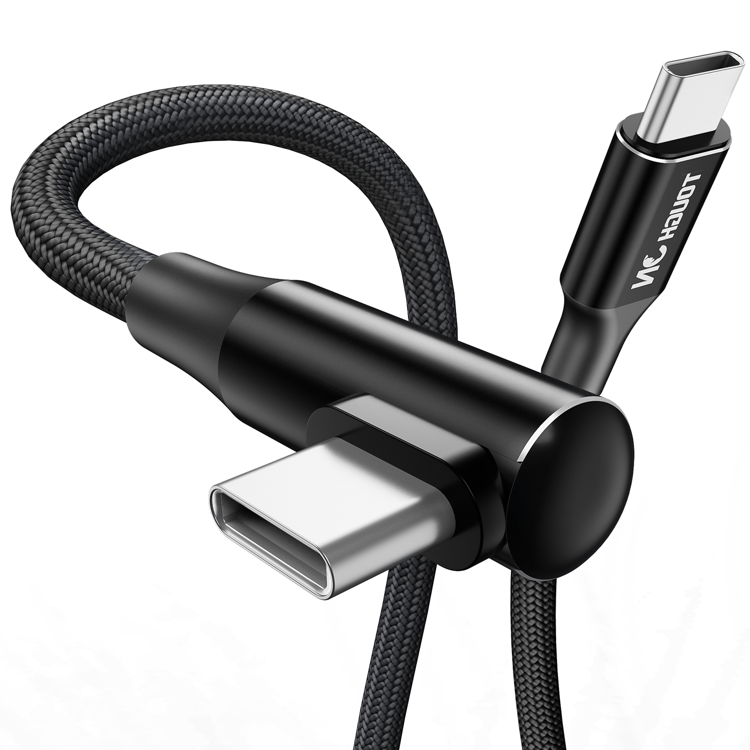 Tough On USB C to USB C Charger Cable 100W Right Angle Type C Fast Cha