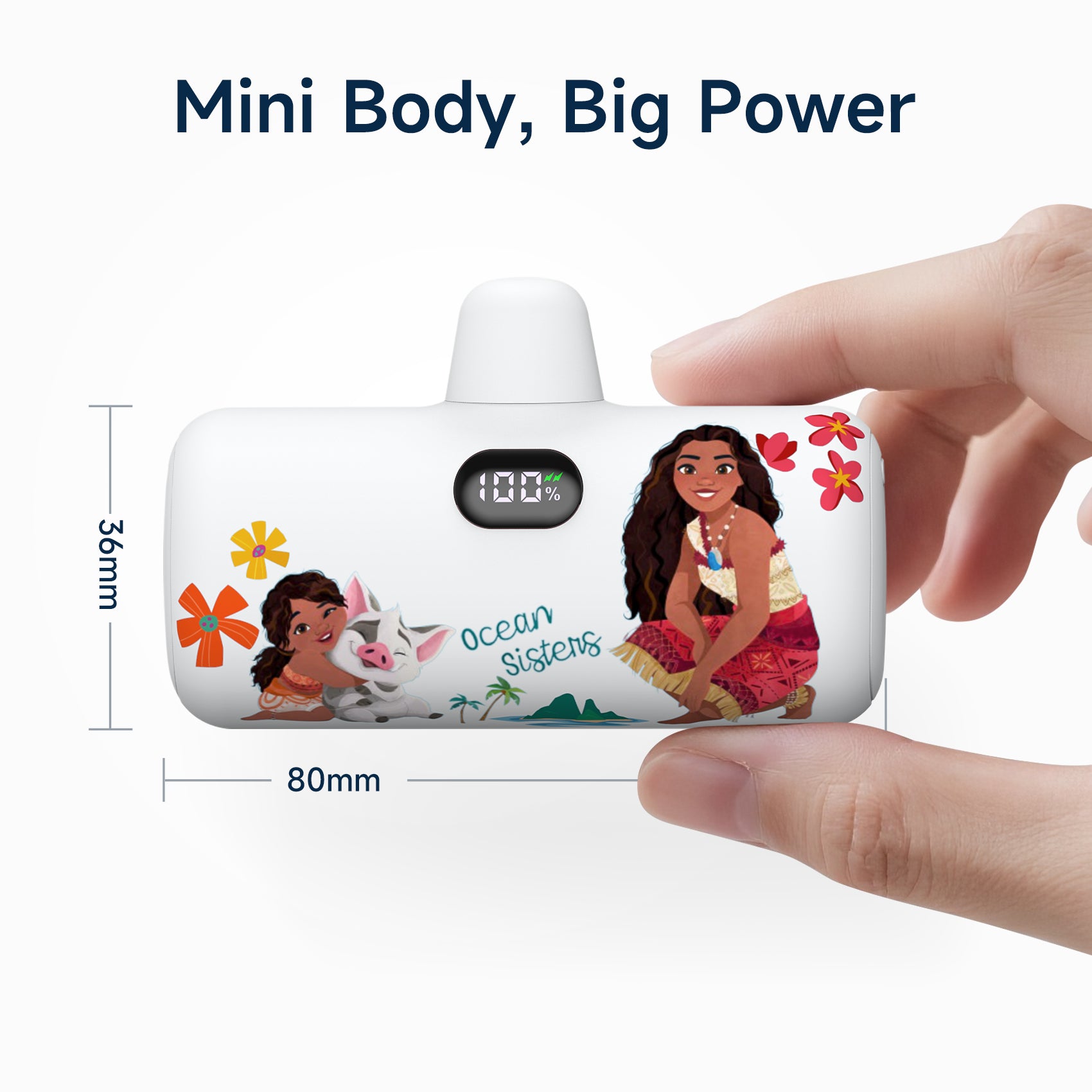 Disney Compact Power Bank 5000mAh with USB-C Connector