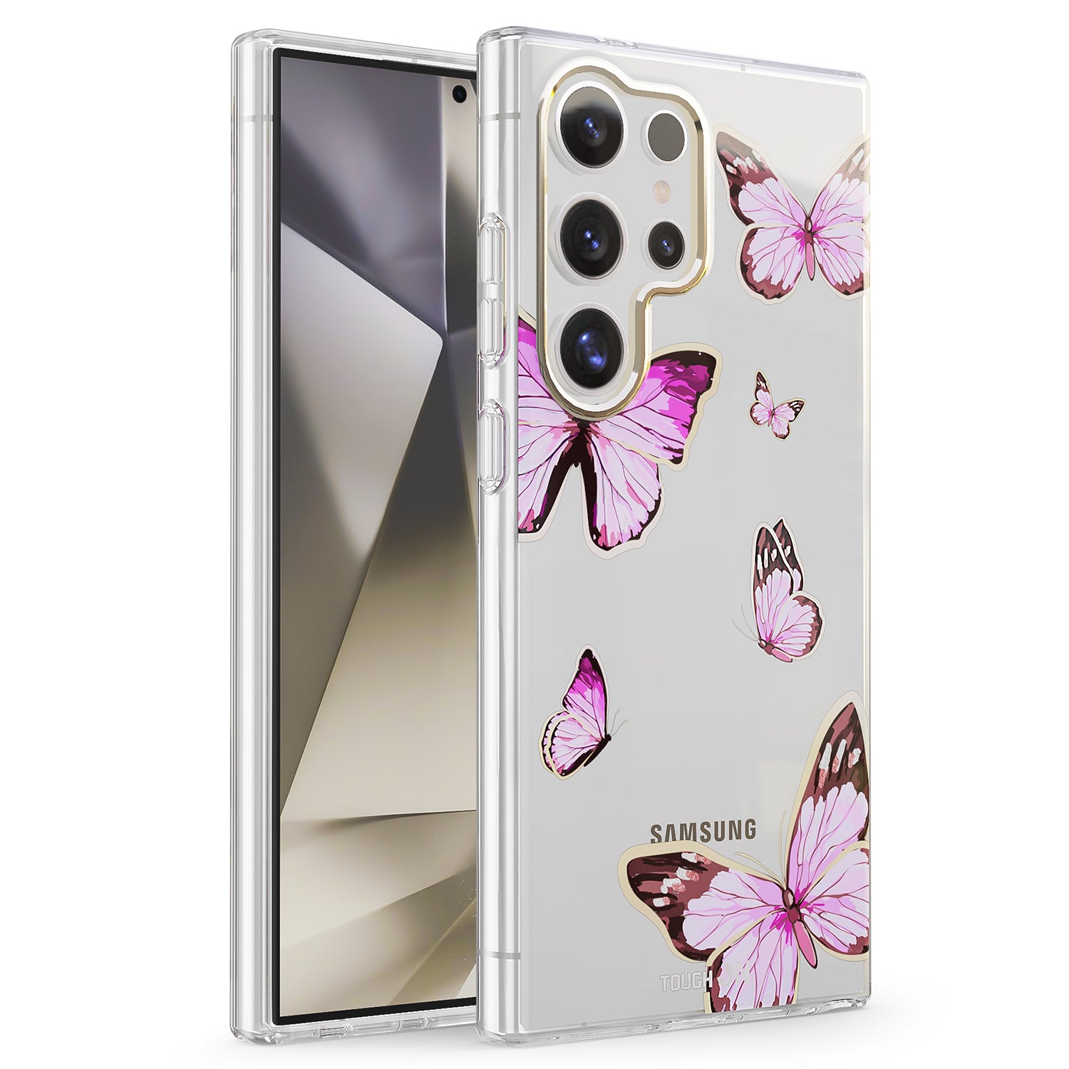 Tough On Samsung Galaxy S24 Ultra Case IMD Butterfly Classic