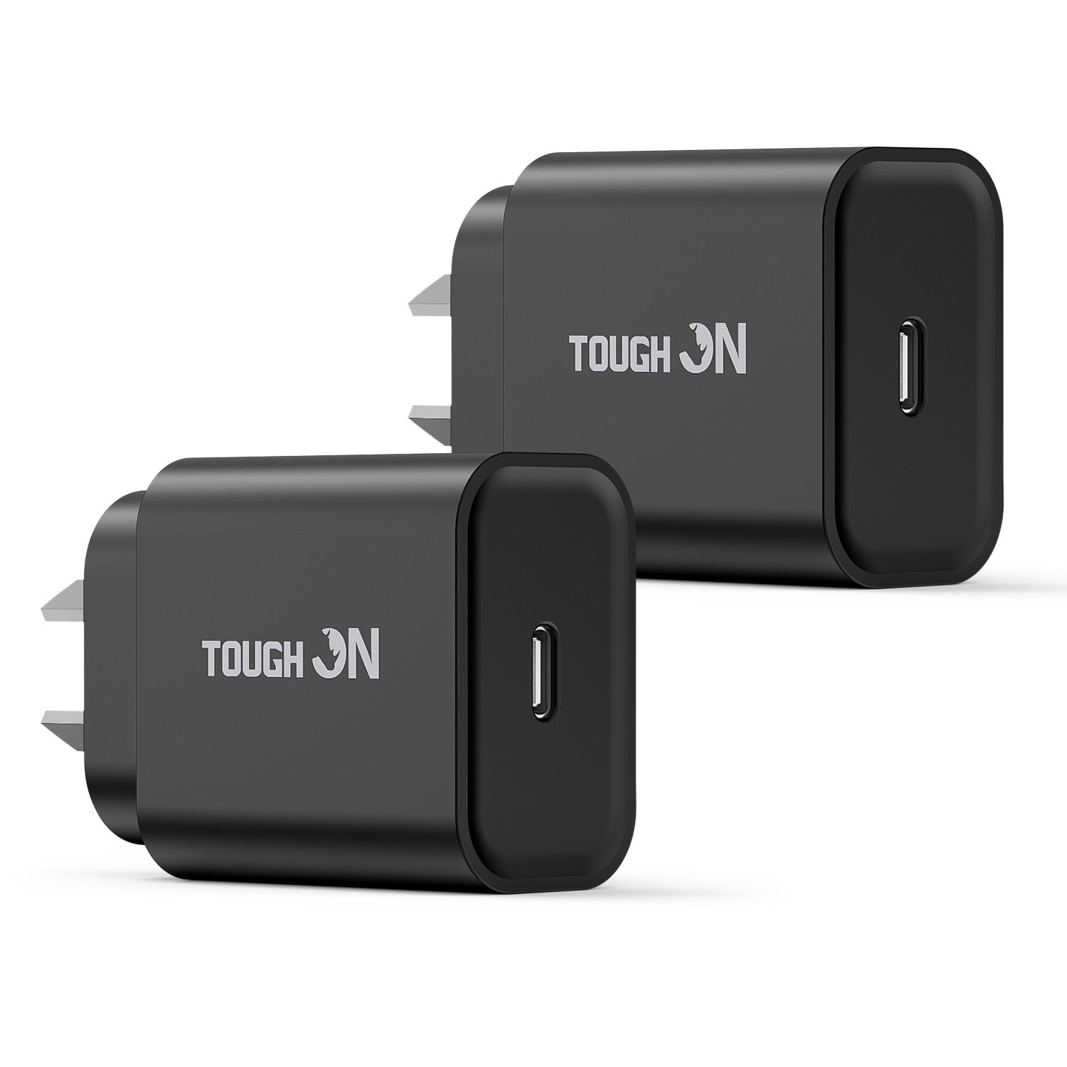 2 Pack Tough On Wall Charger 30W USB C Charge PD 3.0
