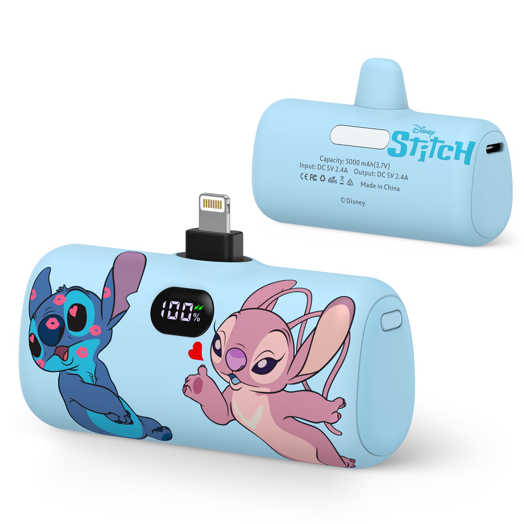 Disney Compact Power Bank 5000mAh with Lightning Connector