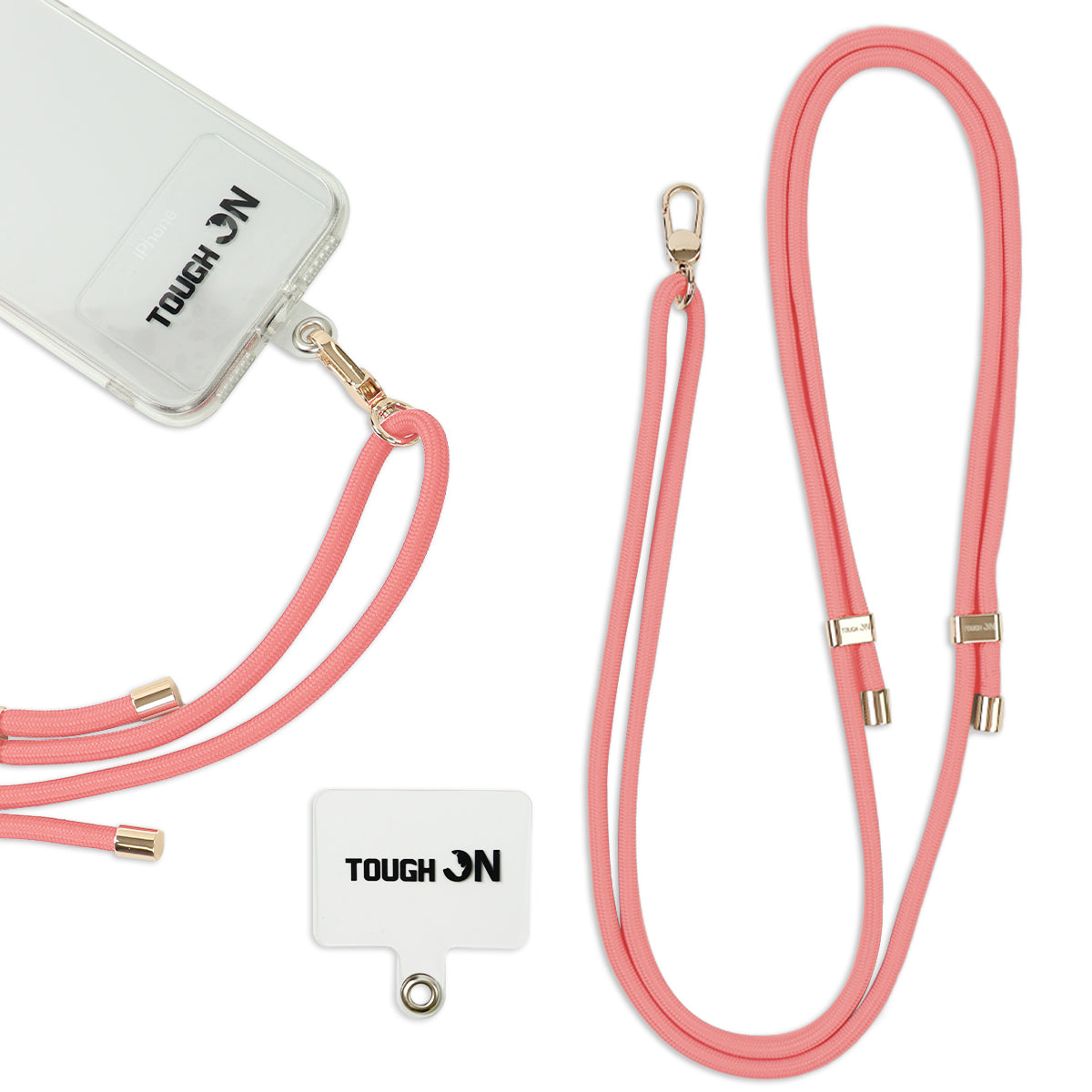 Tough On Rope Phone Strap with Card Crossbody Phone Lanyard