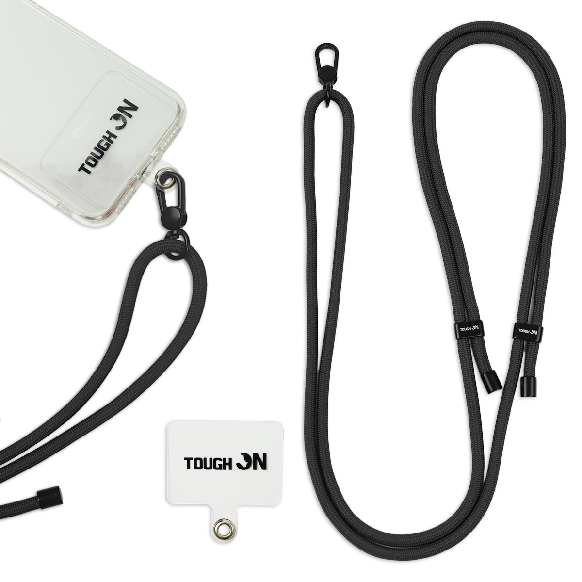 Tough On Rope Phone Strap with Card Crossbody Phone Lanyard