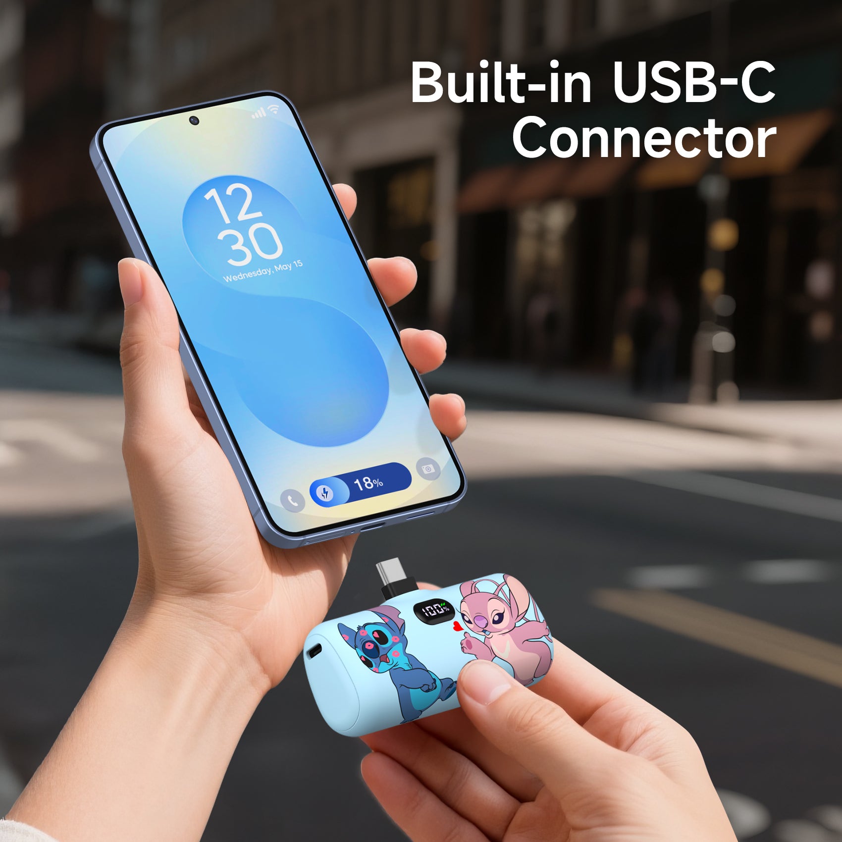 Disney Compact Power Bank 5000mAh with USB-C Connector