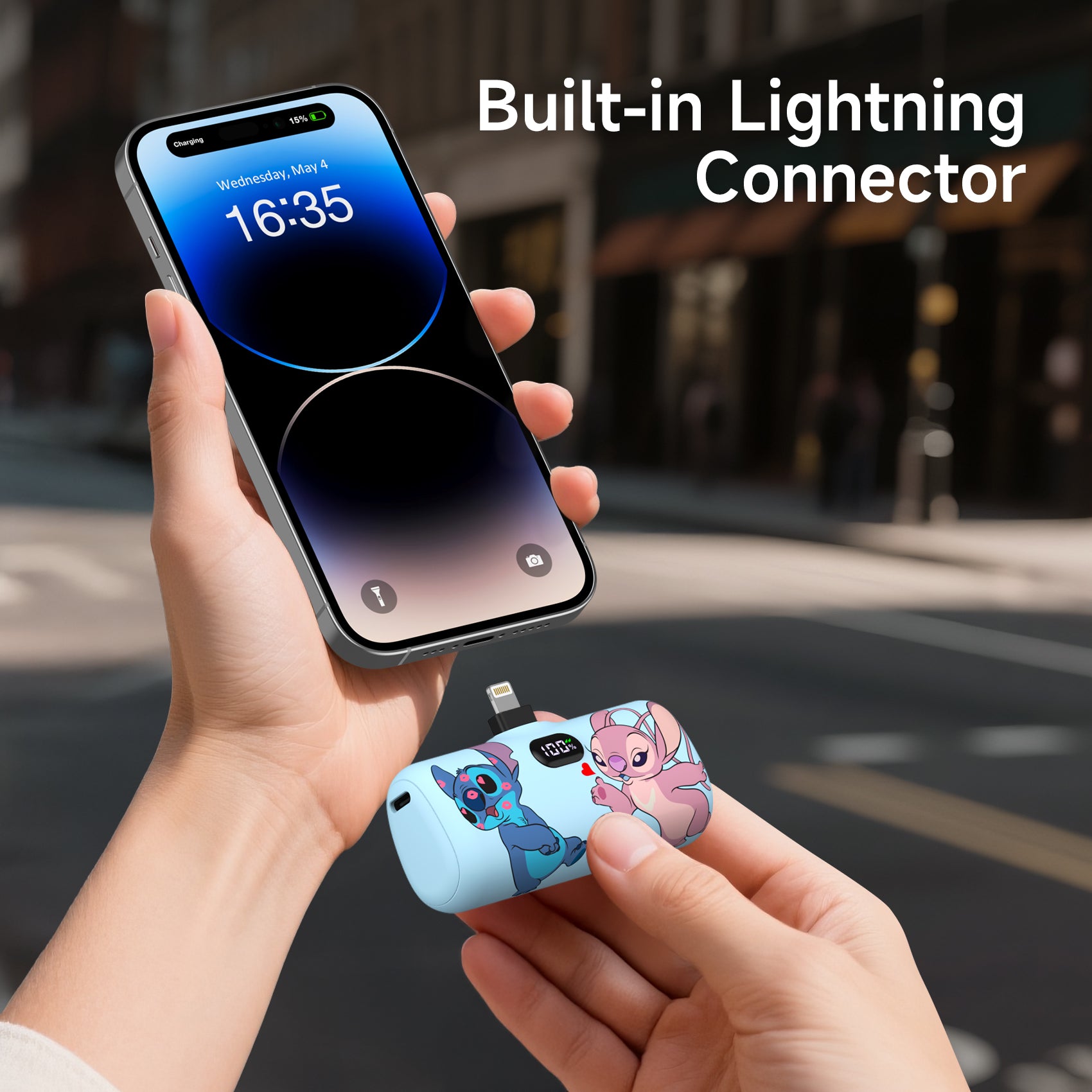 Disney Compact Power Bank 5000mAh with Lightning Connector