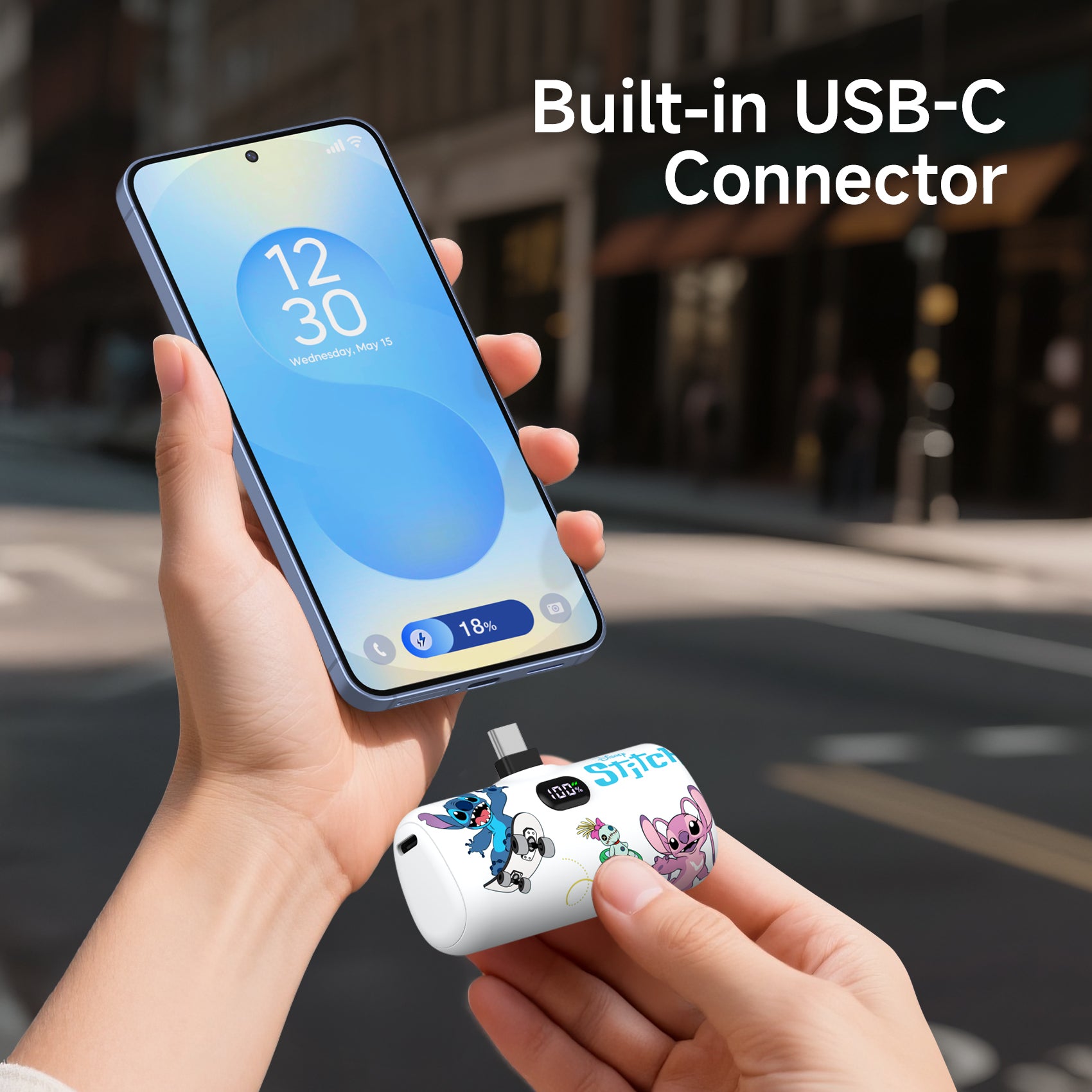 Disney Compact Power Bank 5000mAh with USB-C Connector