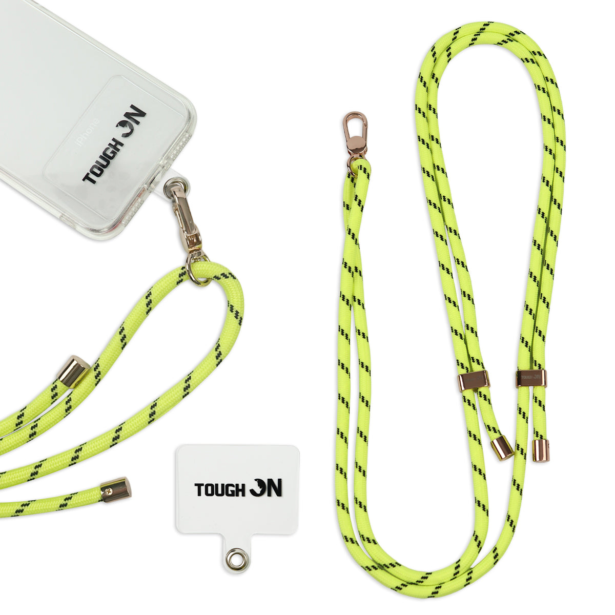 Tough On Rope Phone Strap with Card Crossbody Phone Lanyard