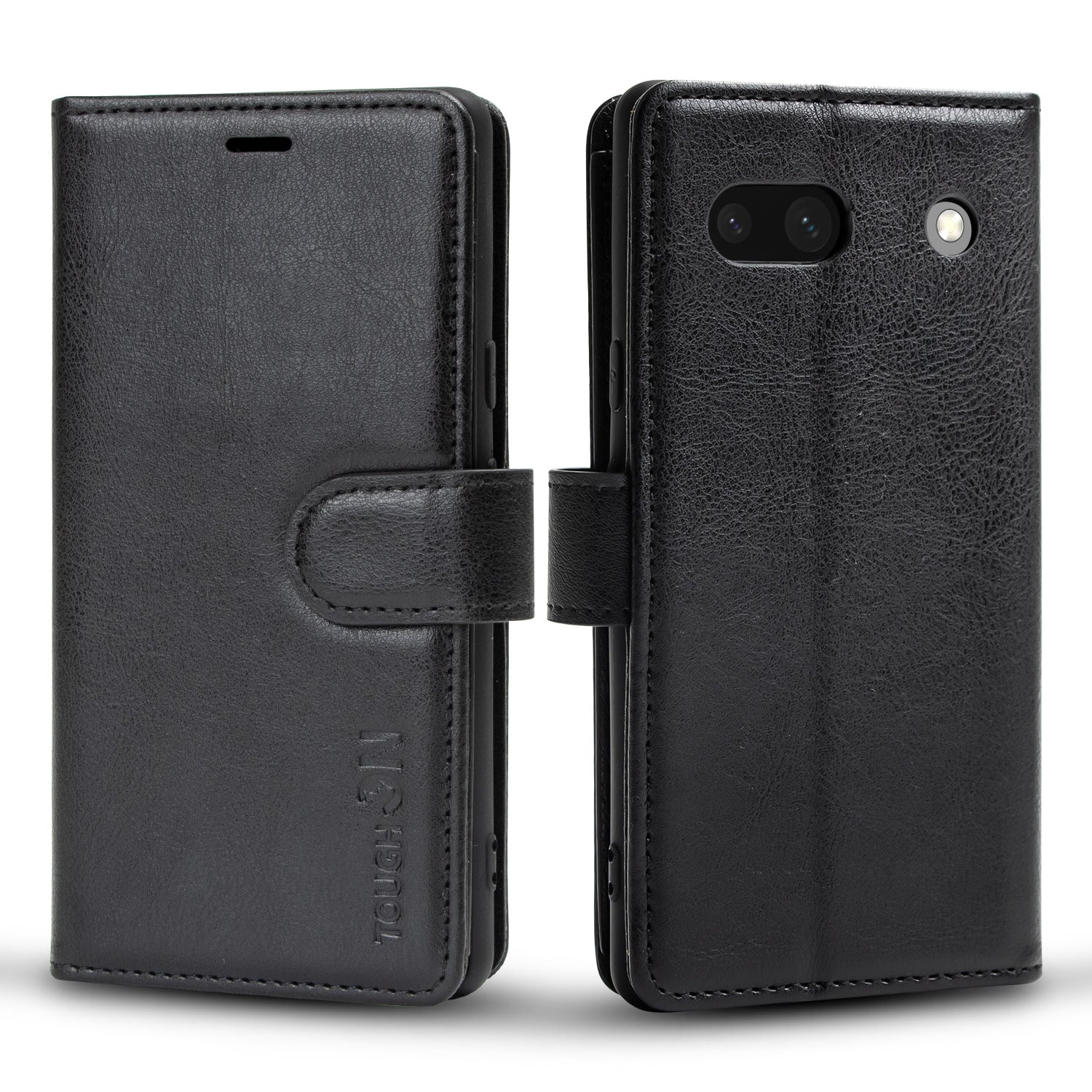 Hanman Google Pixel 7a Leather Case Black