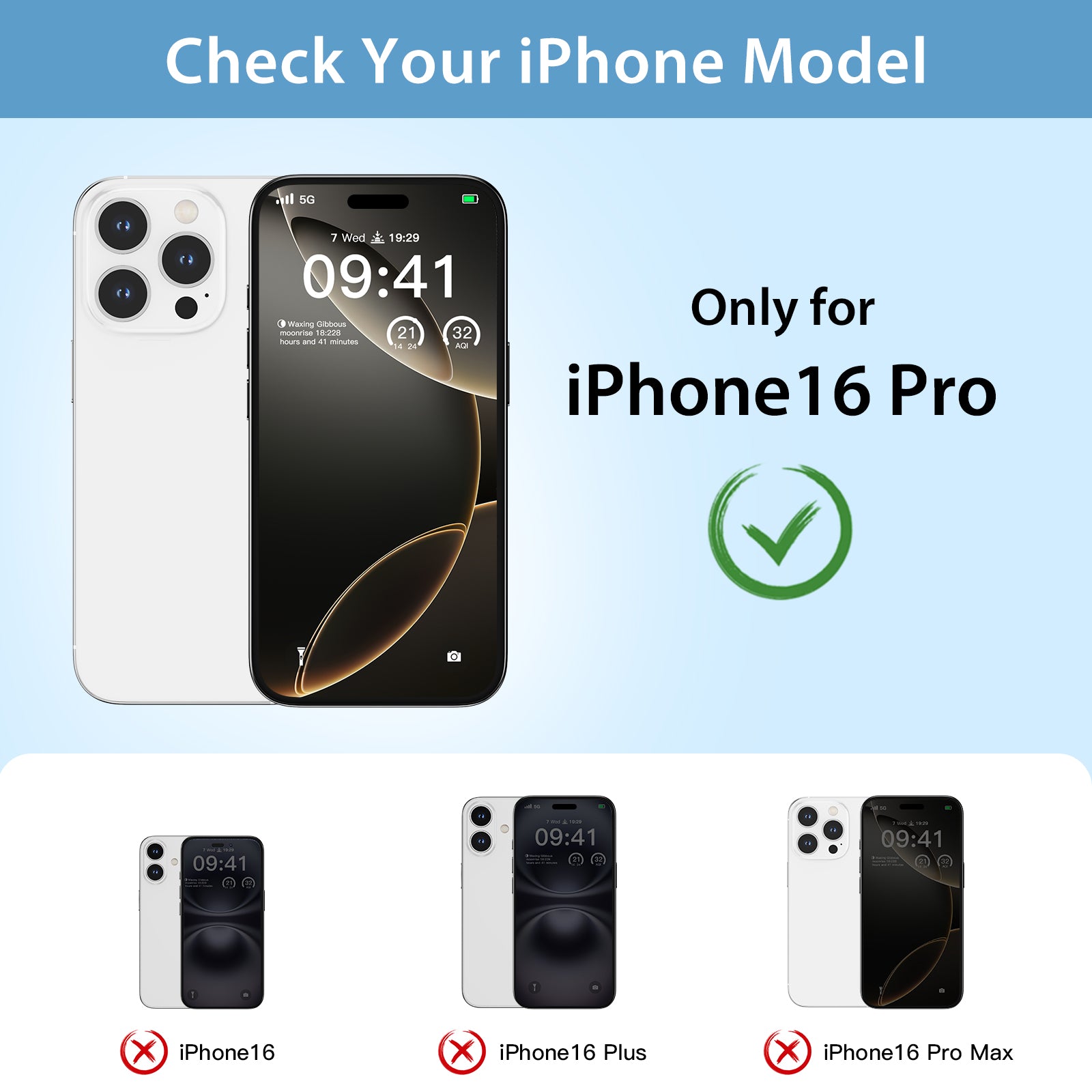 Tough On iPhone 16 Pro Case with Camera Stand Black MagSafe Compatible