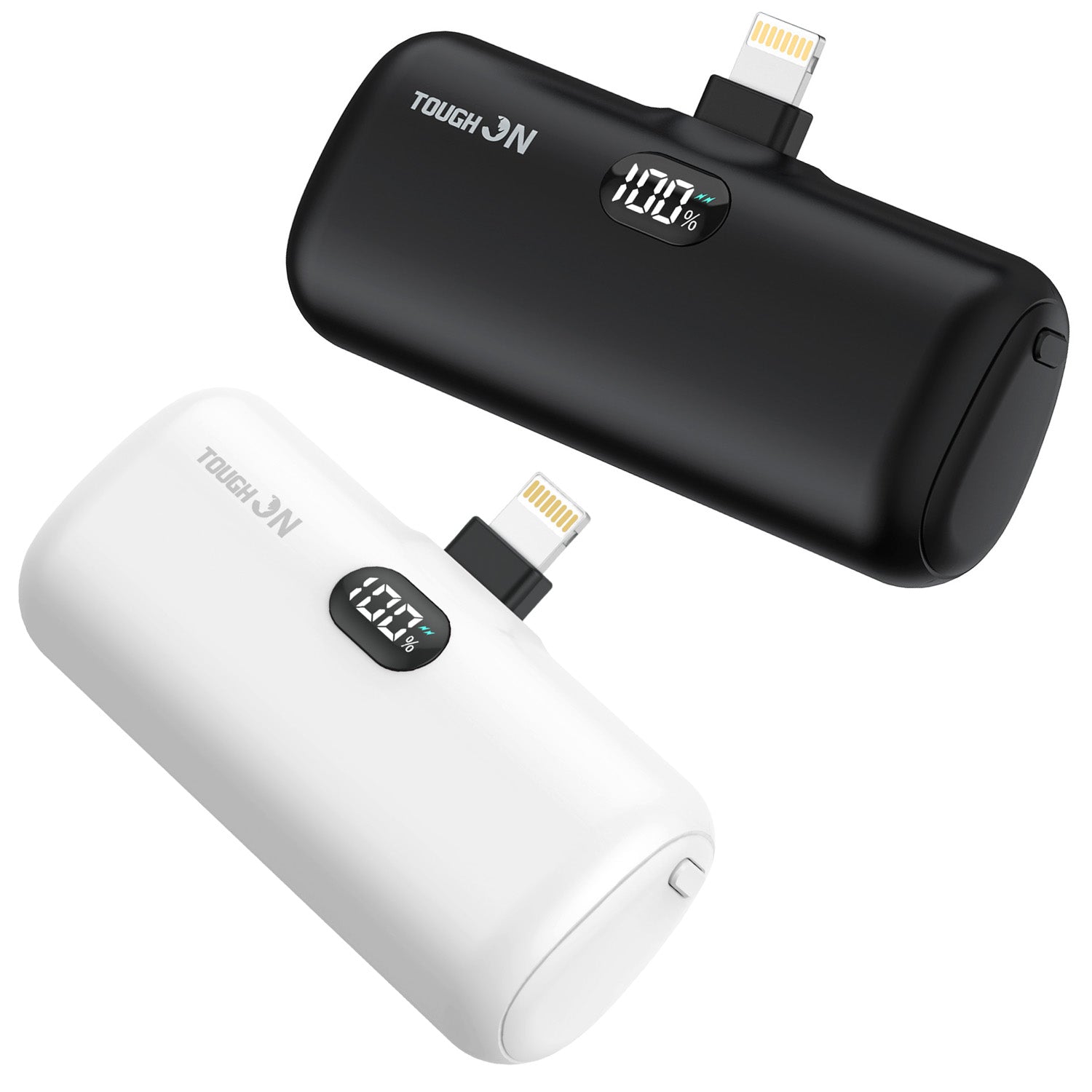 2 Pack Tough On Mini Portable Charger
