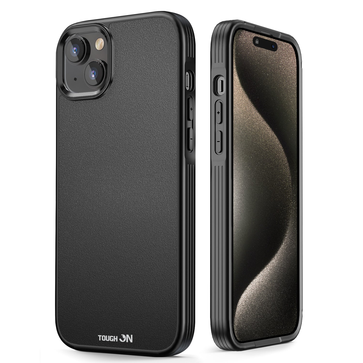 Tough On iPhone 15 Plus Case Armor with Magsafe Black