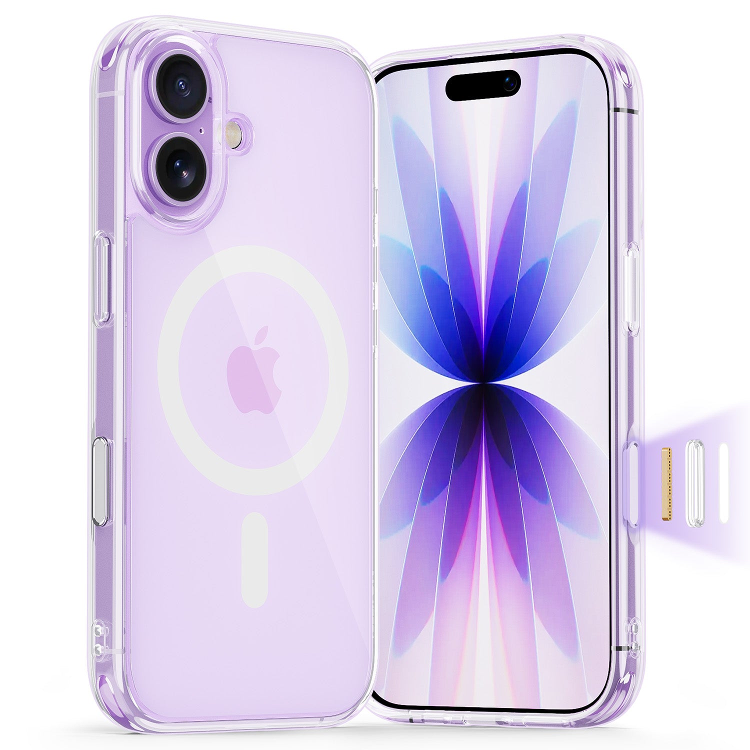 Tough On Clear MagSafe Case with No Yellowing for iPhone