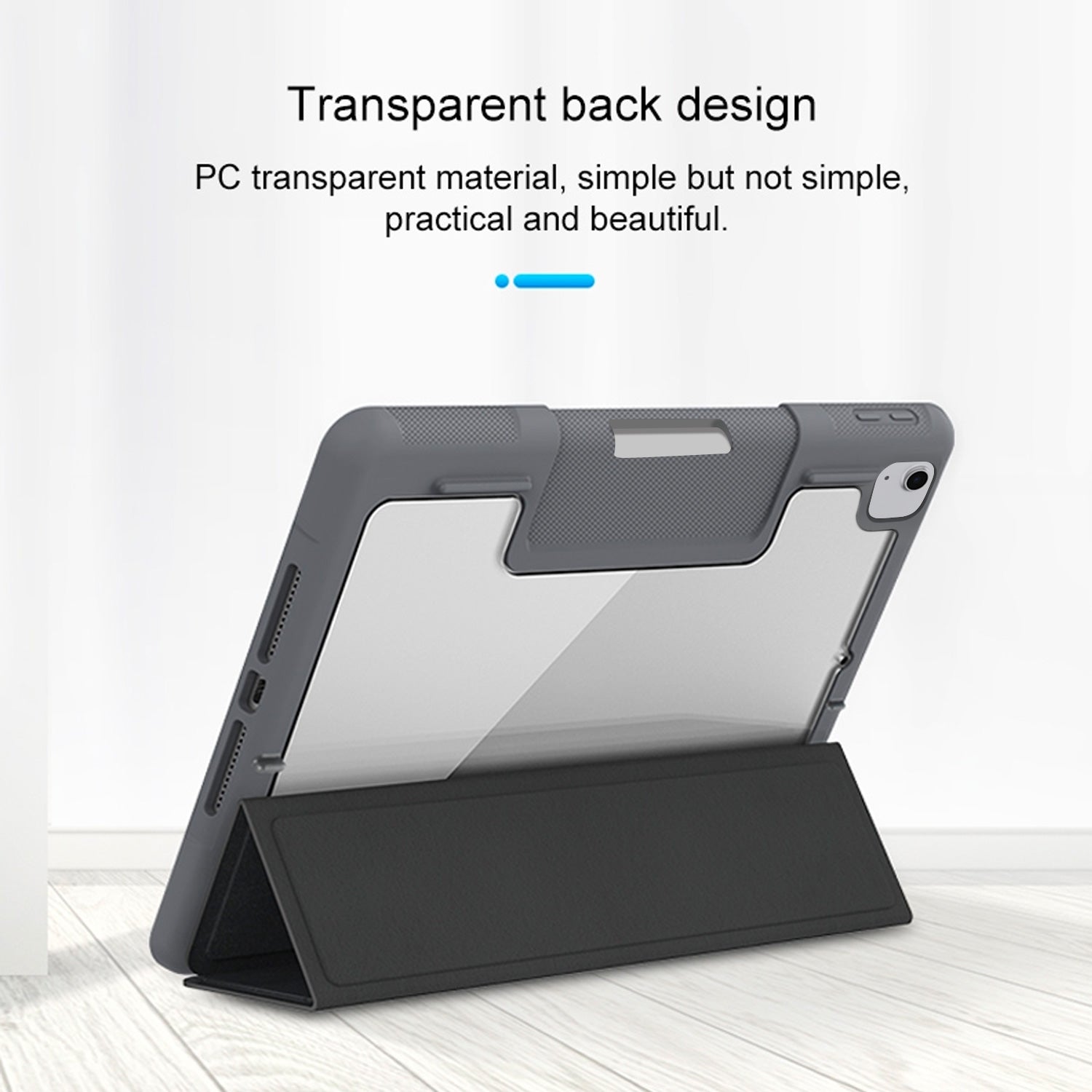 Tough On iPad Air 13" 2024 Case Smart Cover