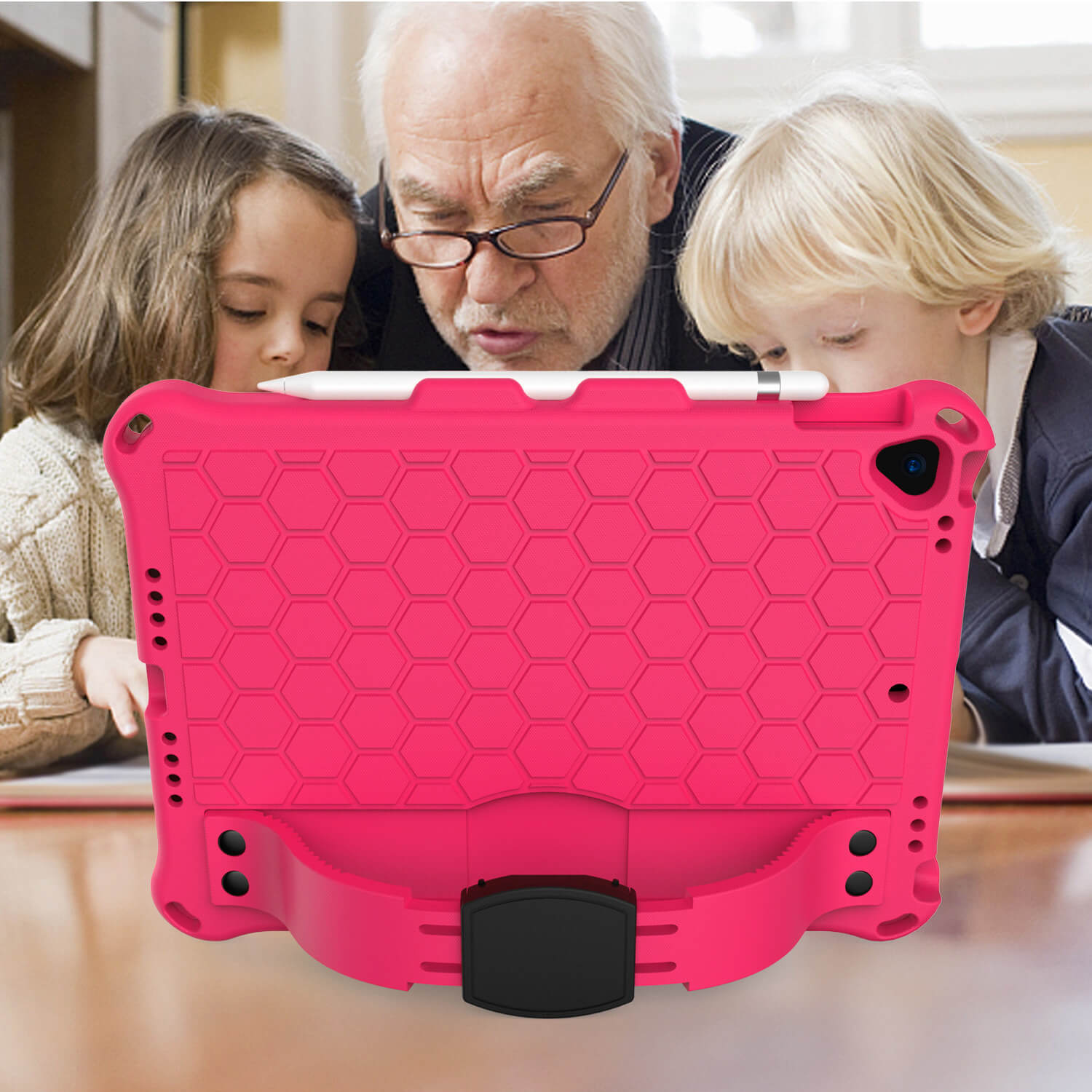Tough On iPad 7 / 8 / 9th Gen 10.2” Case Beehive Style EVA