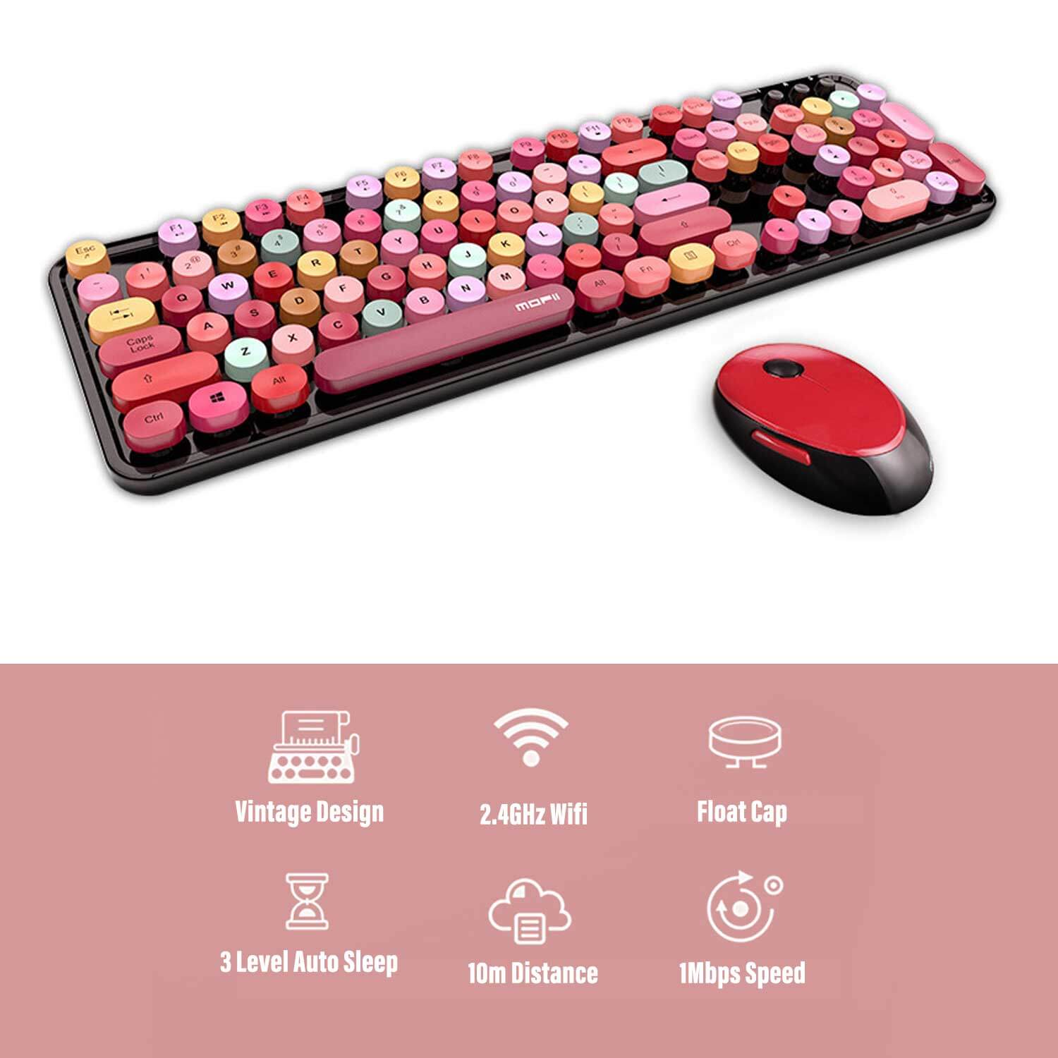 Mofii Wireless Keyboard and Mouse Combo
