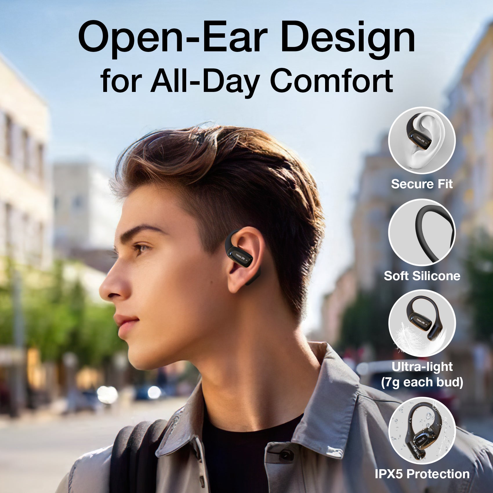 Tough On Open-Ear Headphones OpenPro