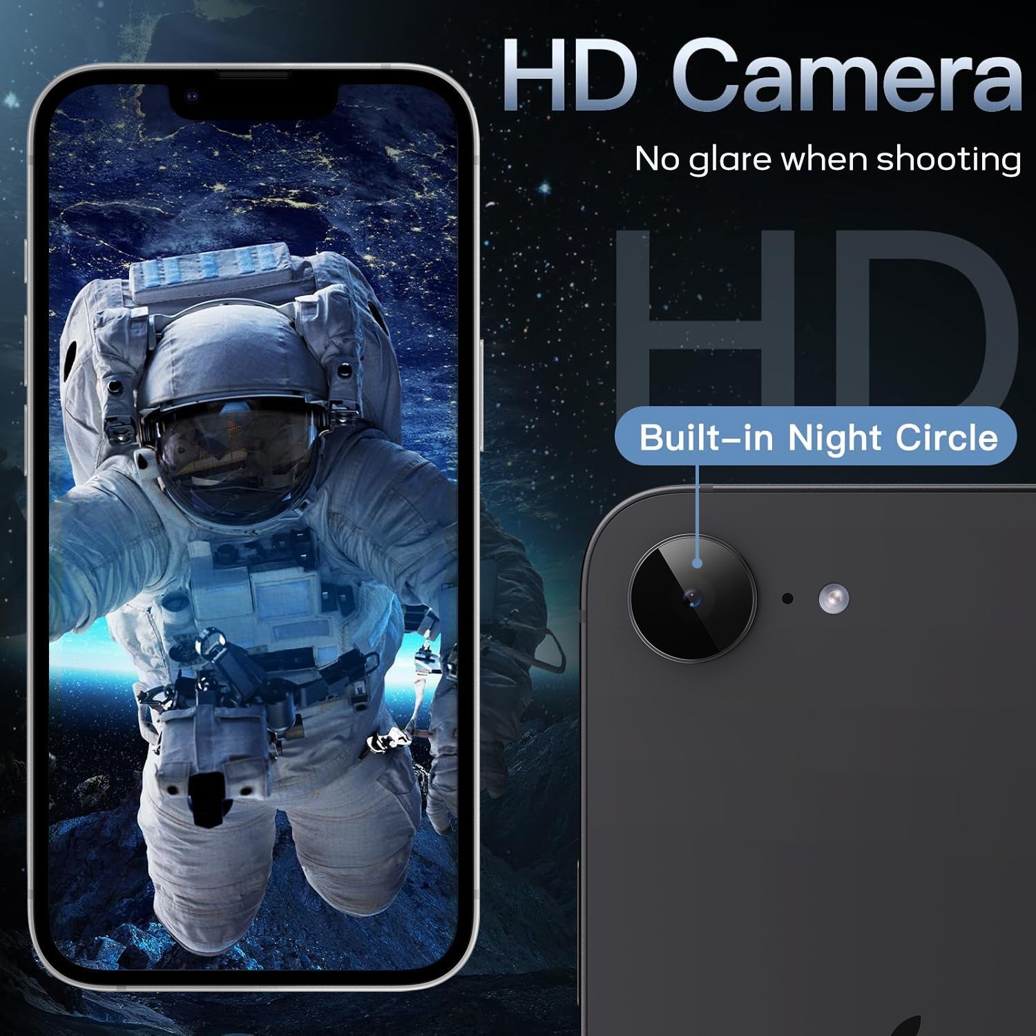 Tough On Camera Lens Protector Tempered Glass for iPhone