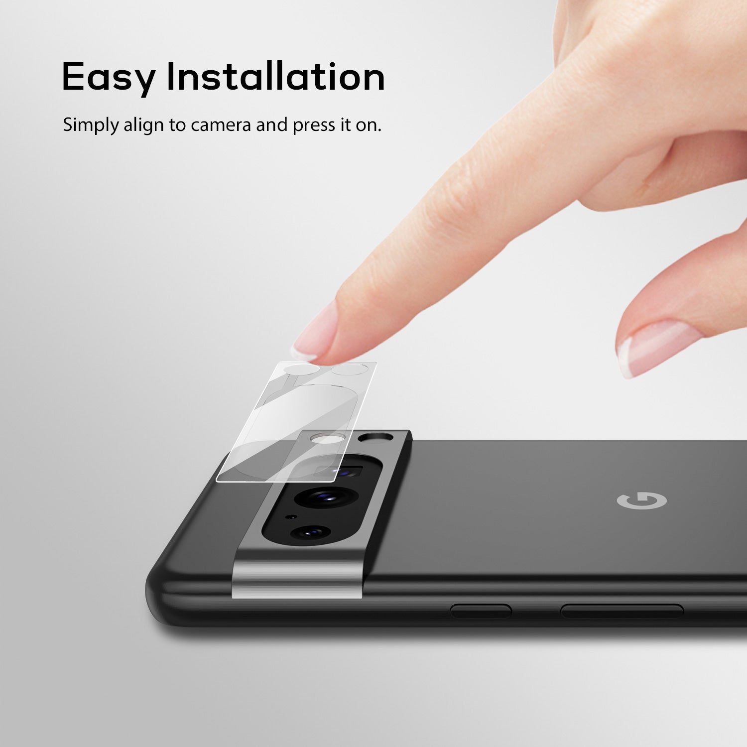 Tough On Google Pixel 8 Pro Camera Protector Glass 2 Pack
