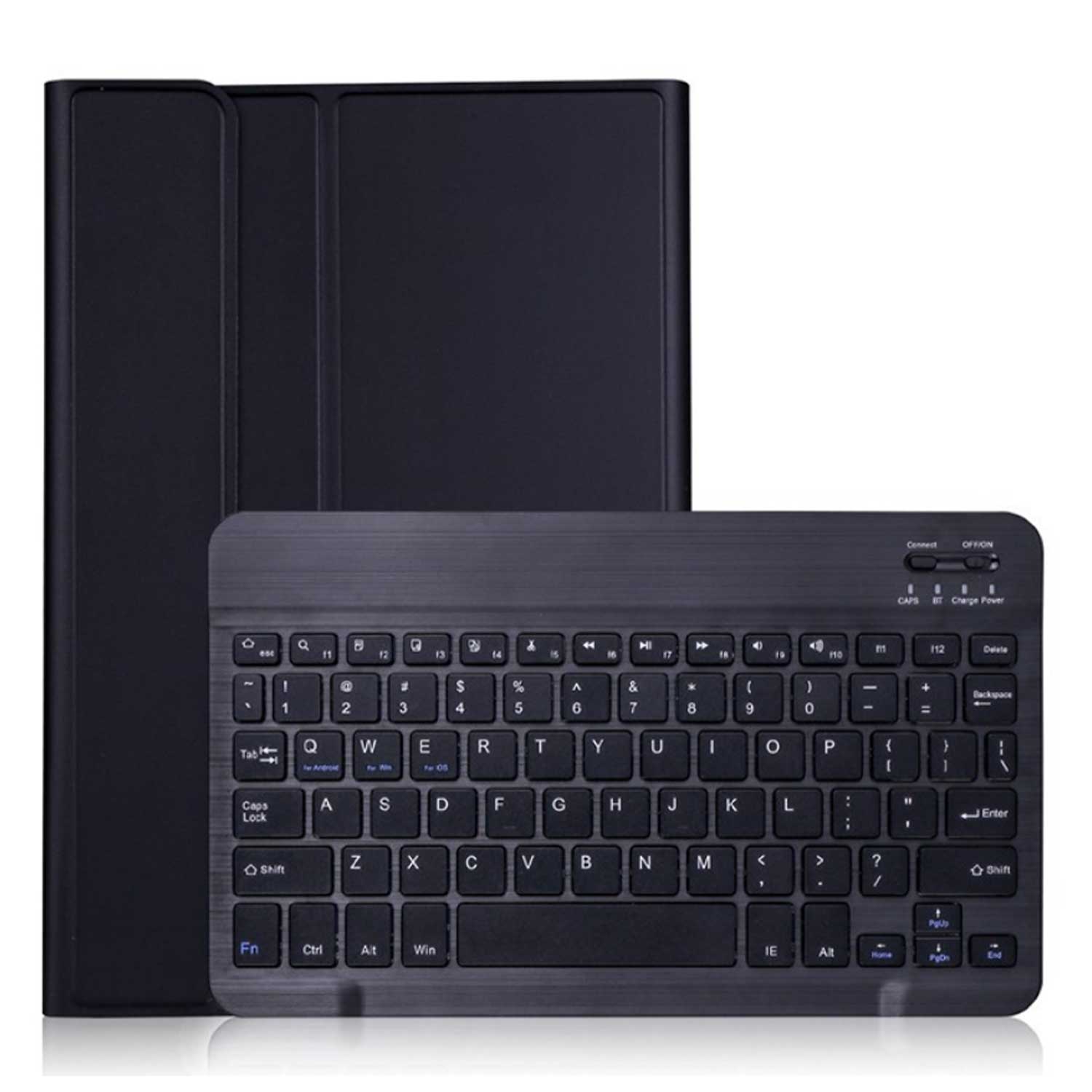 Samsung Galaxy Tab S9 Ultra Bluetooth Keyboard Cover Leather Case Black