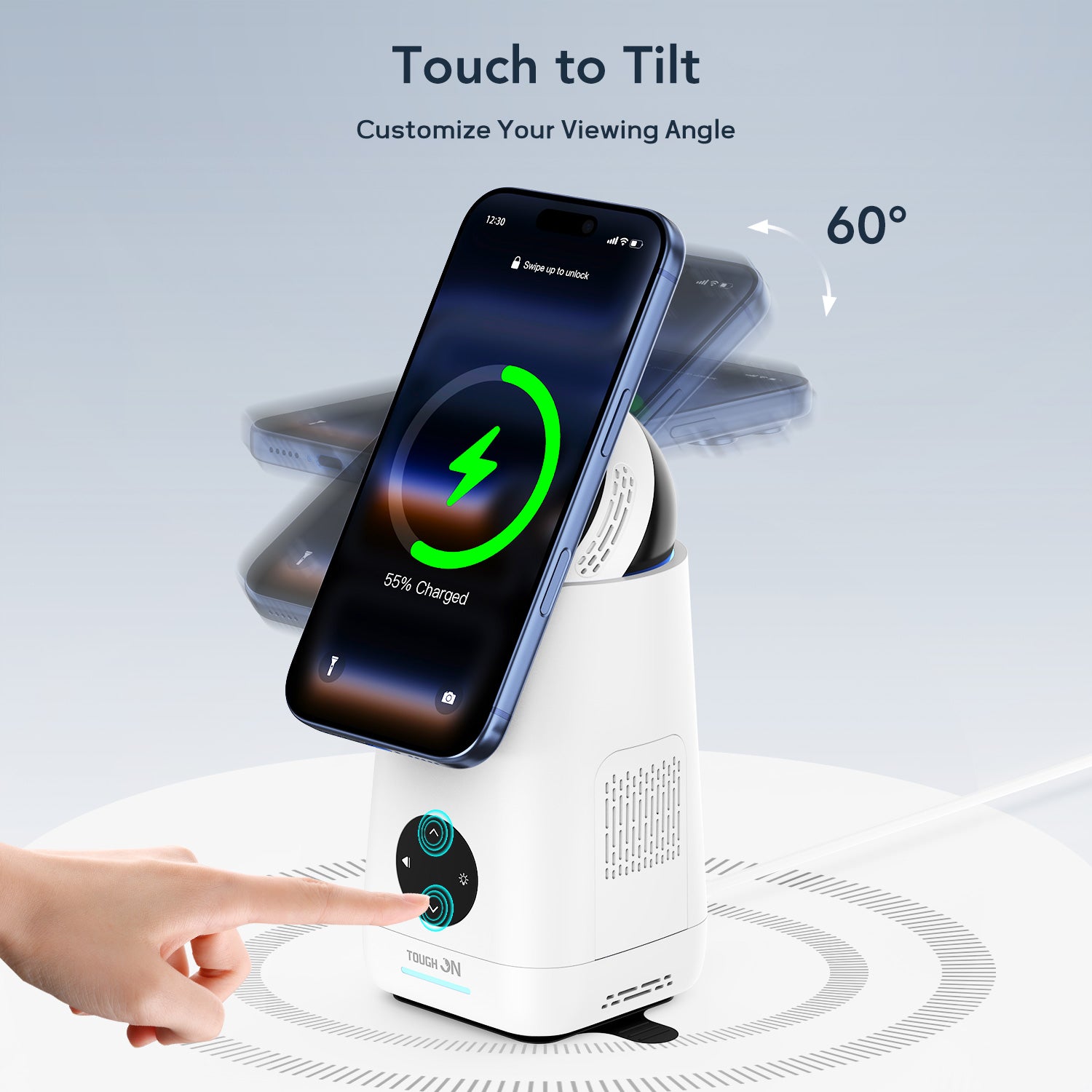 2 Pack Tough On MagMax Qi2 3-in-1 Wireless Charger