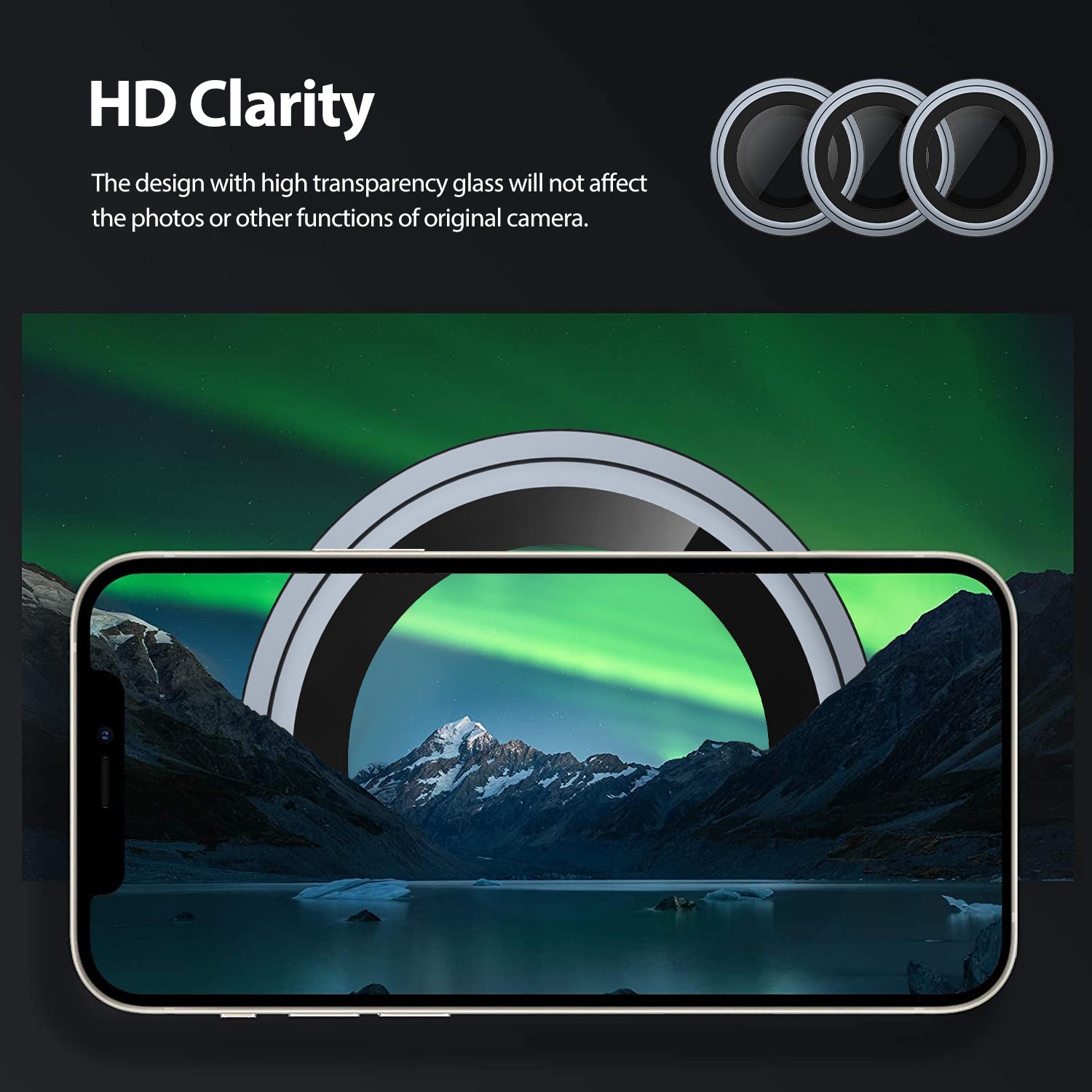 Tough On iPhone 13 Pro Max Camera Lens Protector