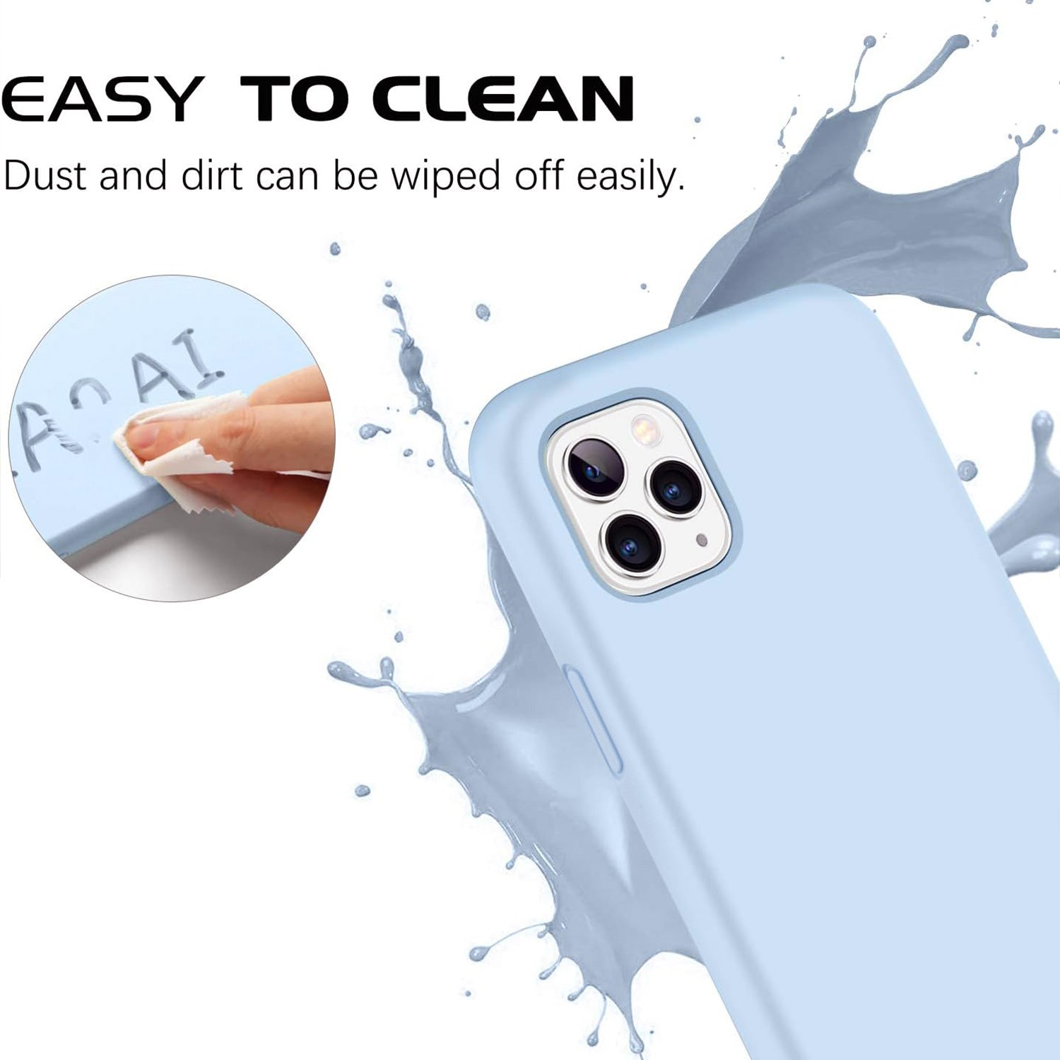 Tough on iPhone 11 Pro Max Case Liquid Silicone