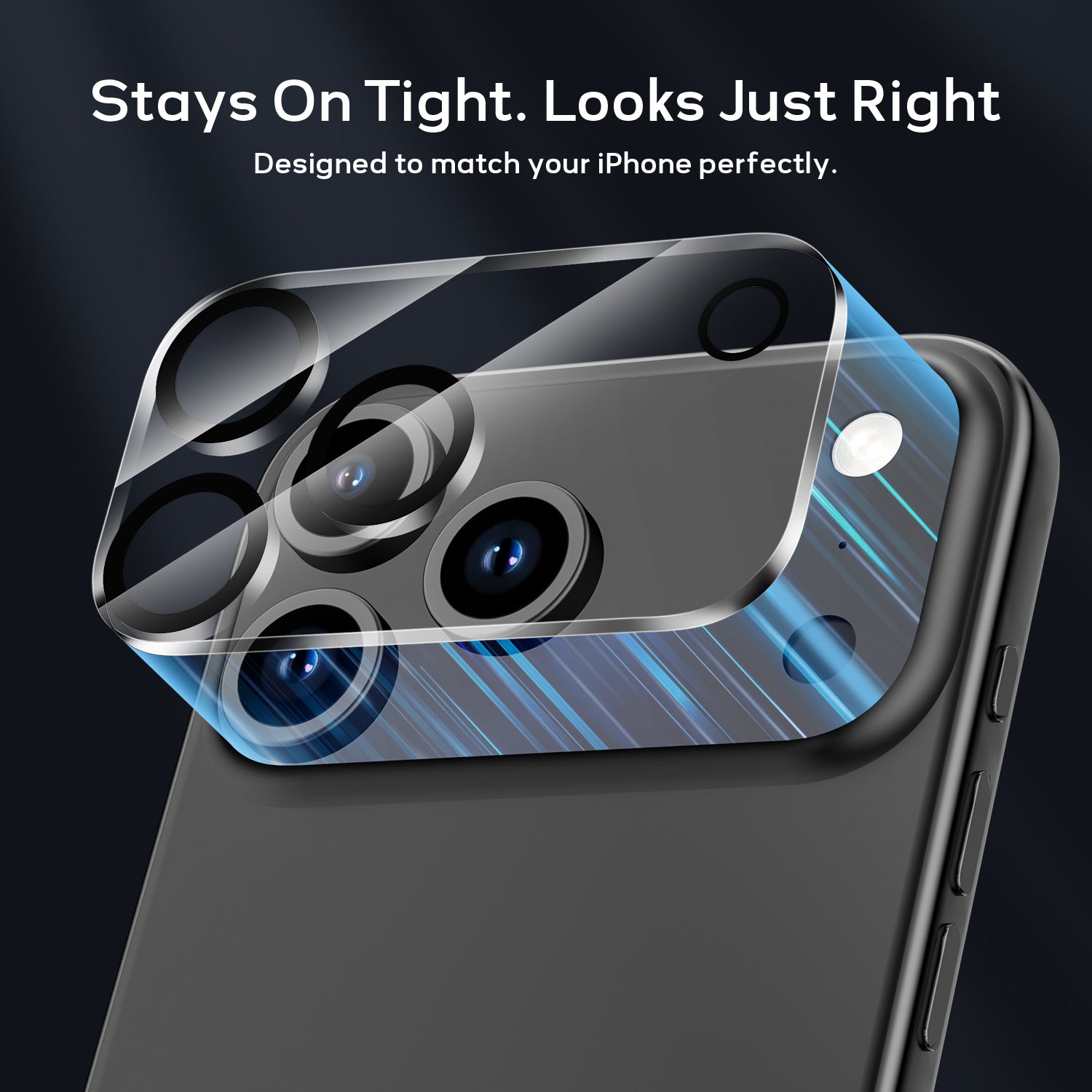 Tough On Rear Camera Protector Tempered Glass for iPhone 17 Series