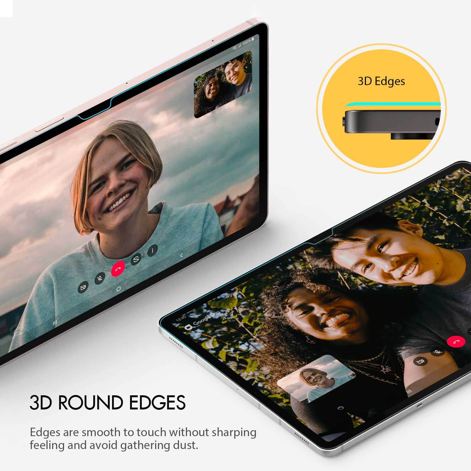 Tough On Samsung Galaxy Tab S10 Ultra / S9 Ultra Premium Tempered Glass Screen Protector