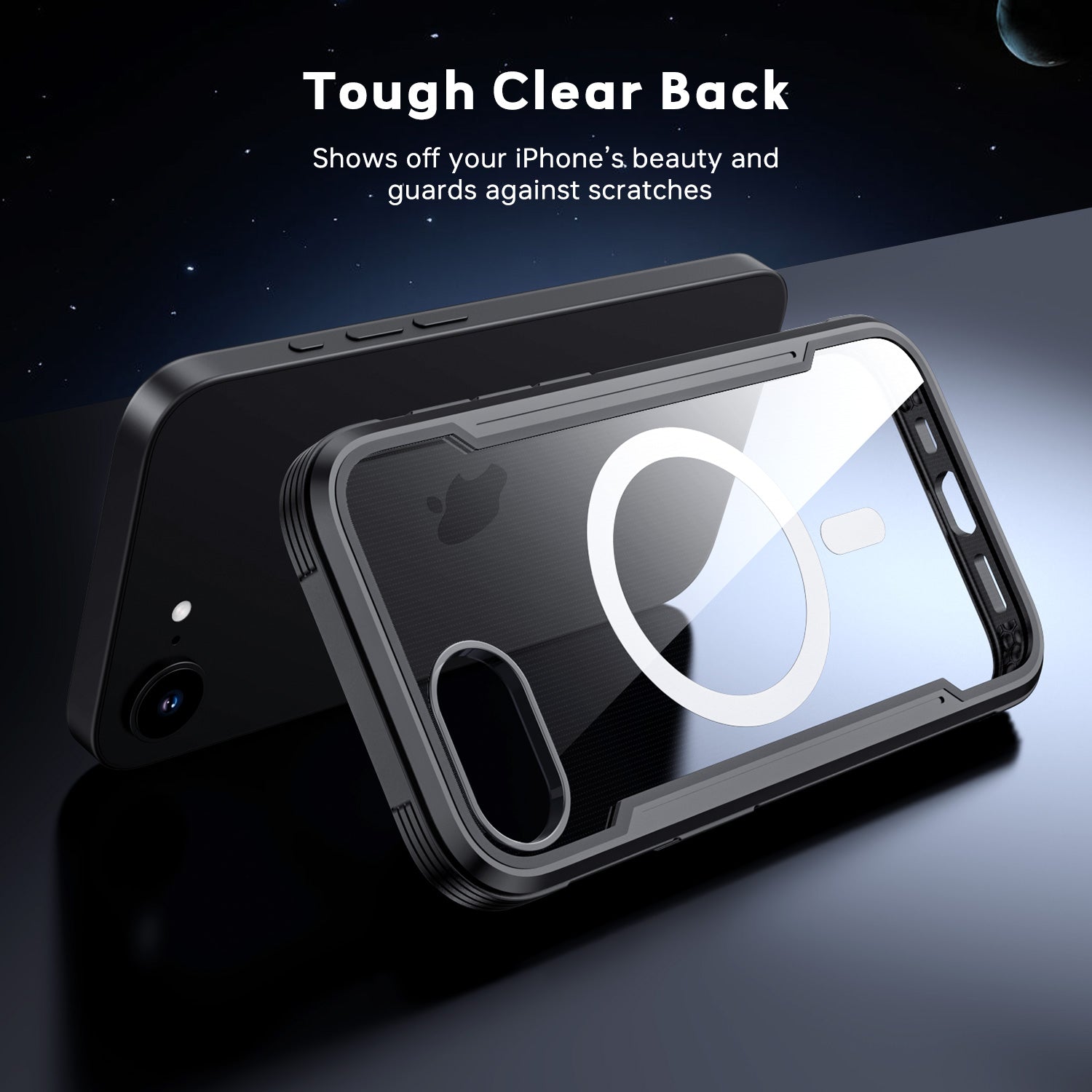 Tough On iPhone 16e Case Iron Shield with MagSafe