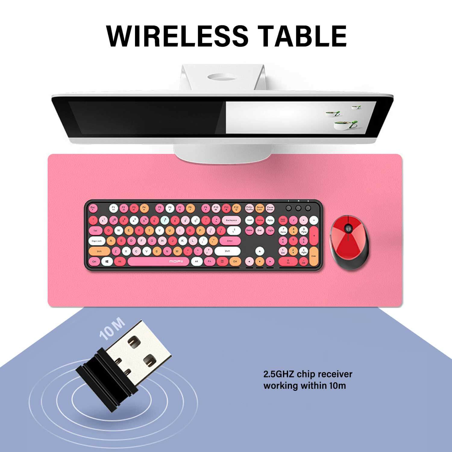 Mofii Wireless Keyboard and Mouse Combo