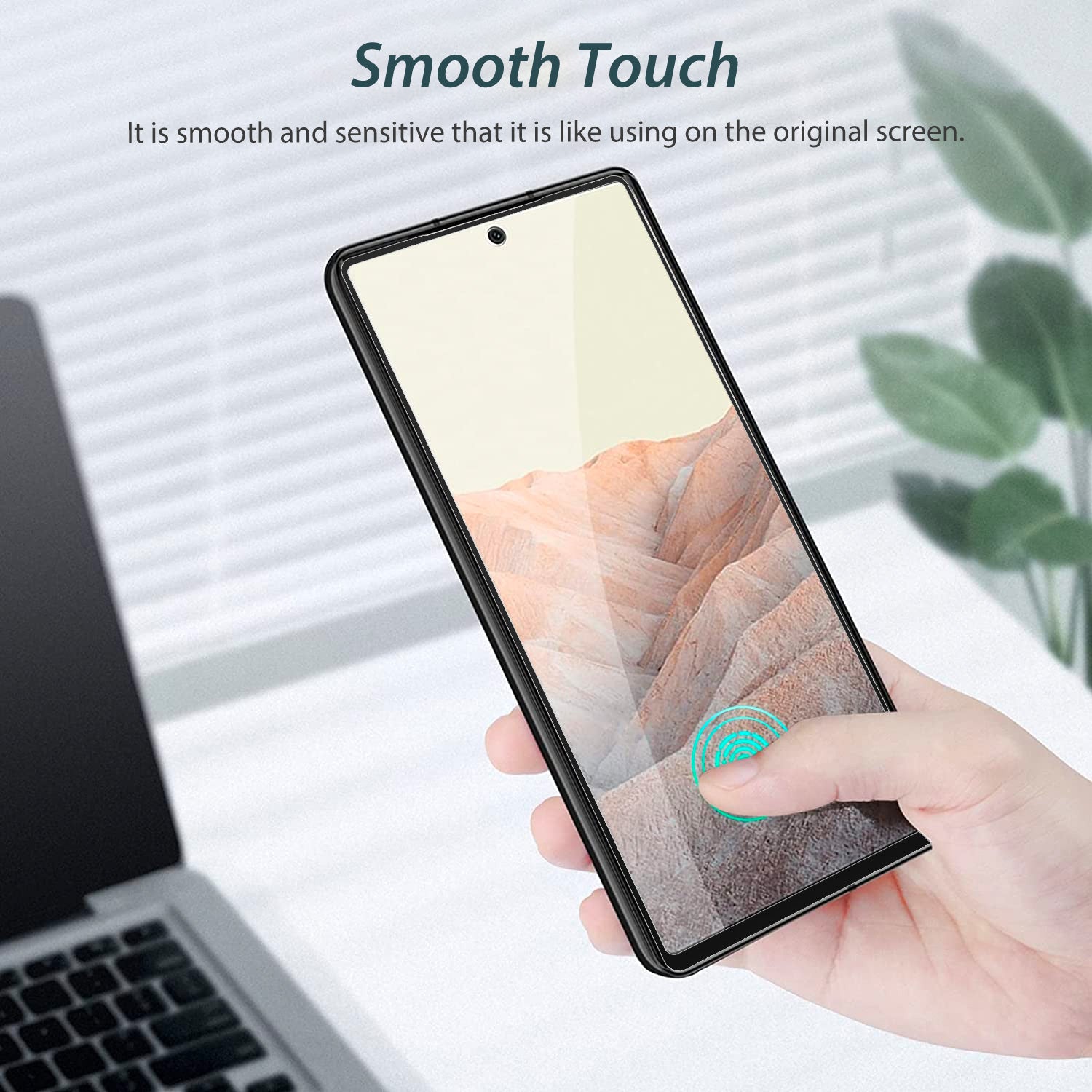 Tough On Google Pixel 7a Tempered Glass Screen Protector