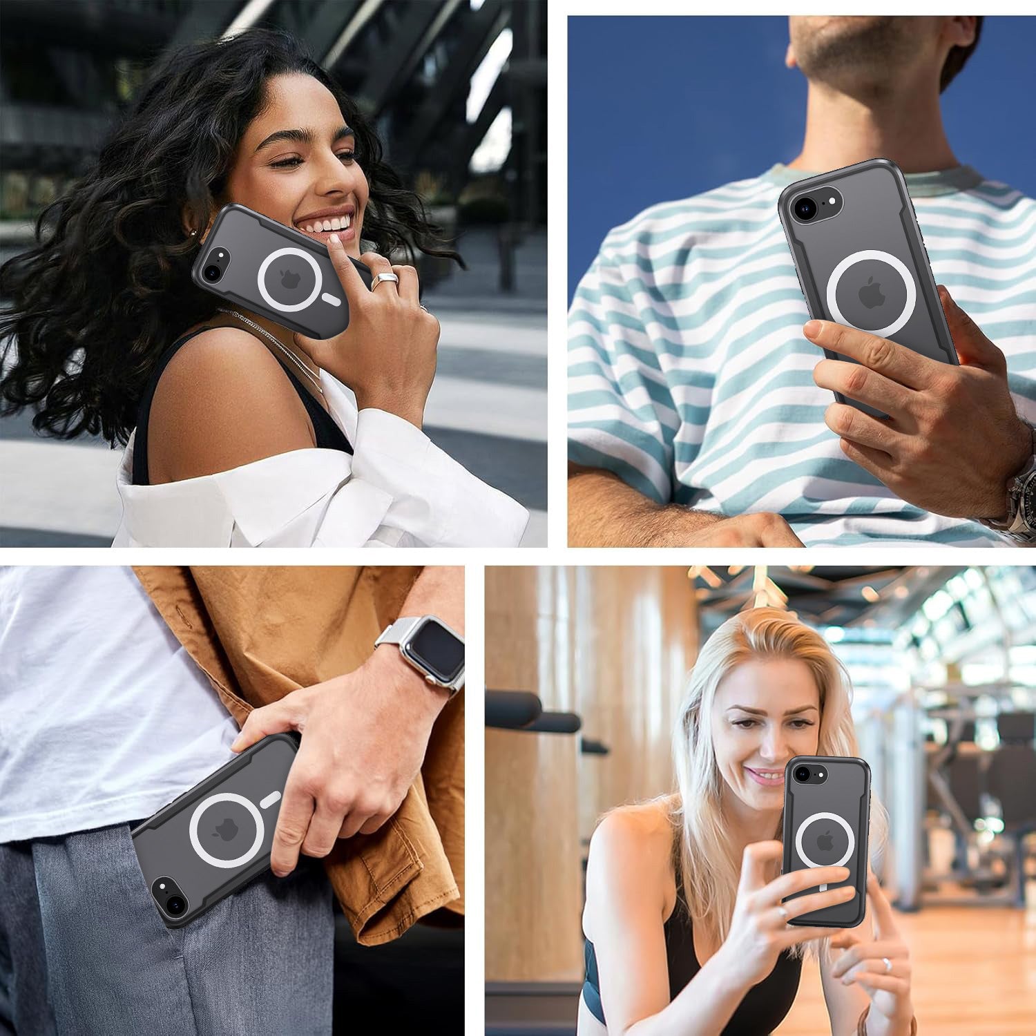 Tough On iPhone 16e Case Iron Shield with MagSafe