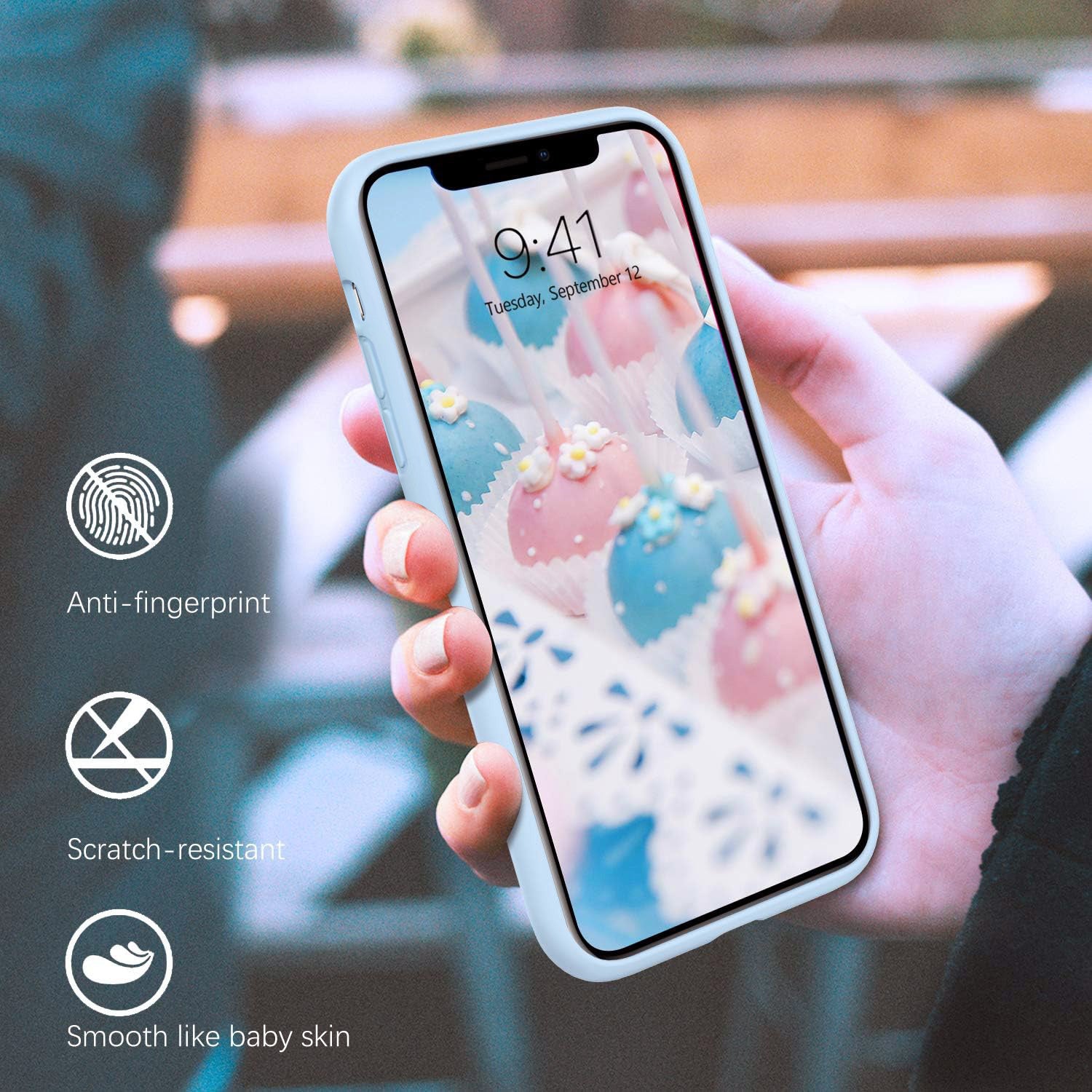 Tough on iPhone 11 Pro Max Case Liquid Silicone
