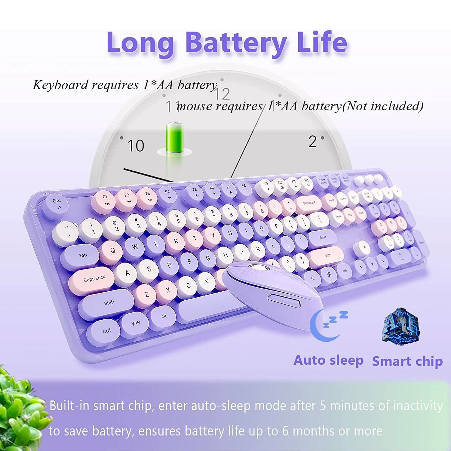 Mofii Wireless Keyboard and Mouse Combo