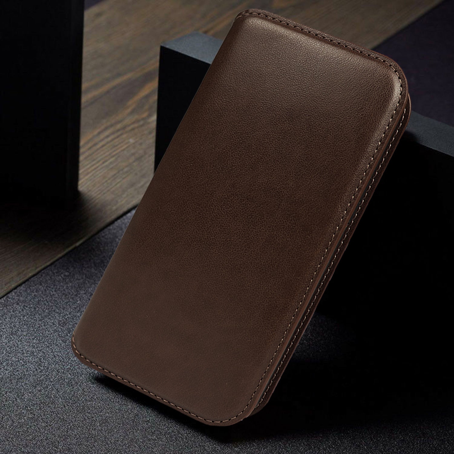 Tough On iPhone 15 Pro Case Magnetic Fine Detachable Leather