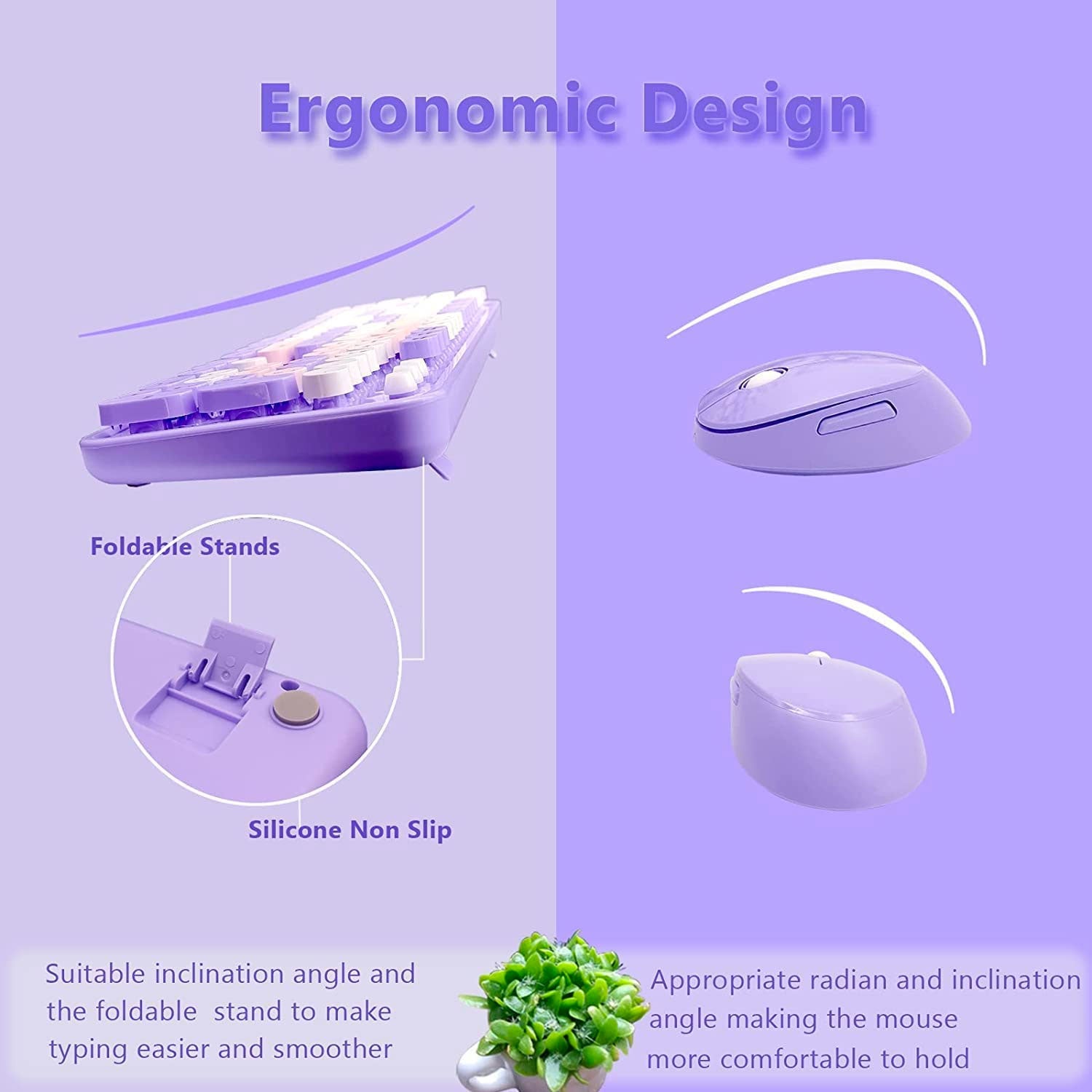 Mofii Wireless Keyboard and Mouse Combo