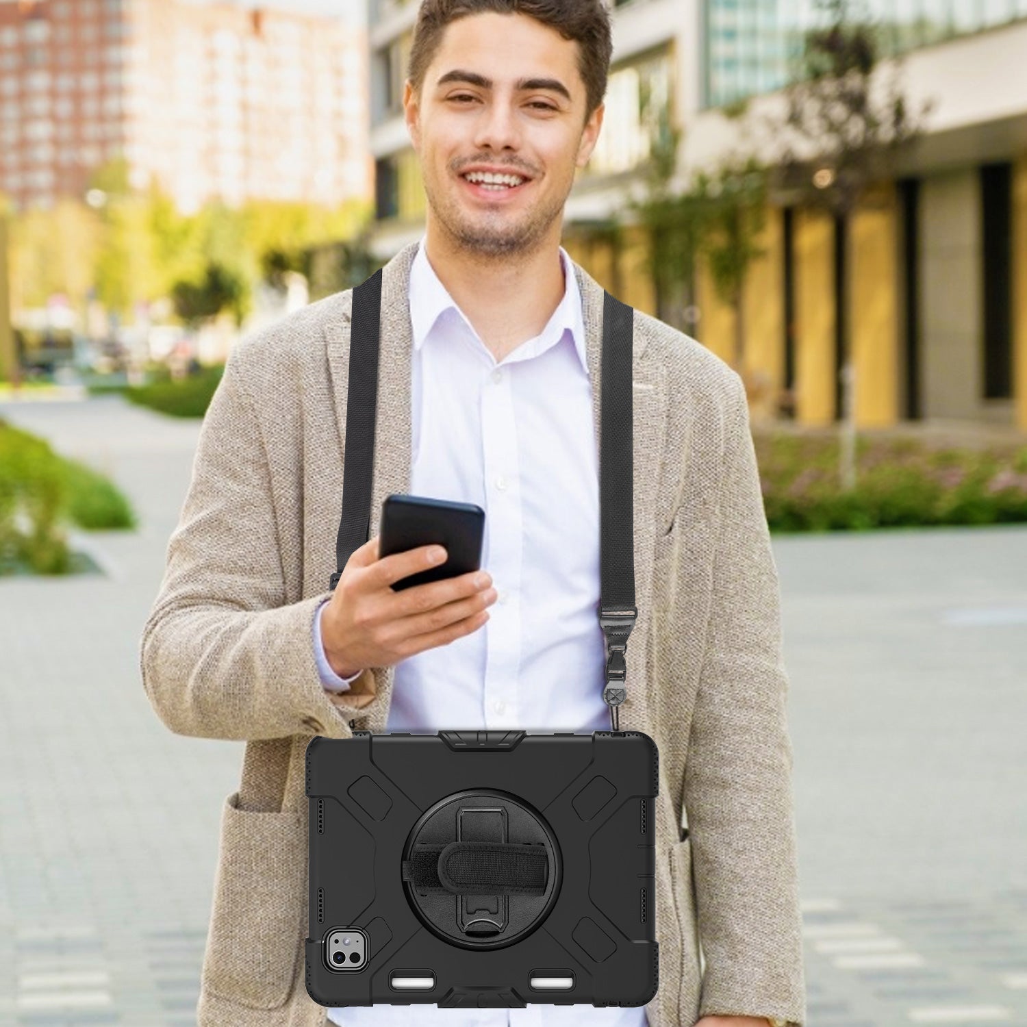 Tough On Rugged Protective Case for iPad