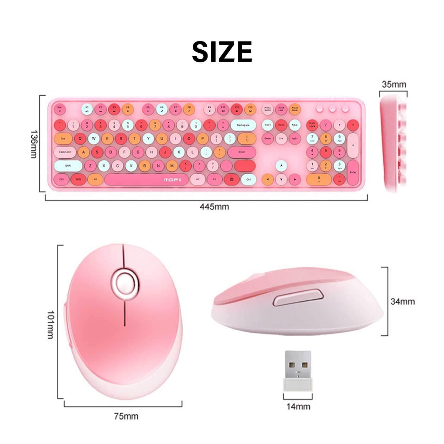 Mofii Wireless Keyboard and Mouse Combo