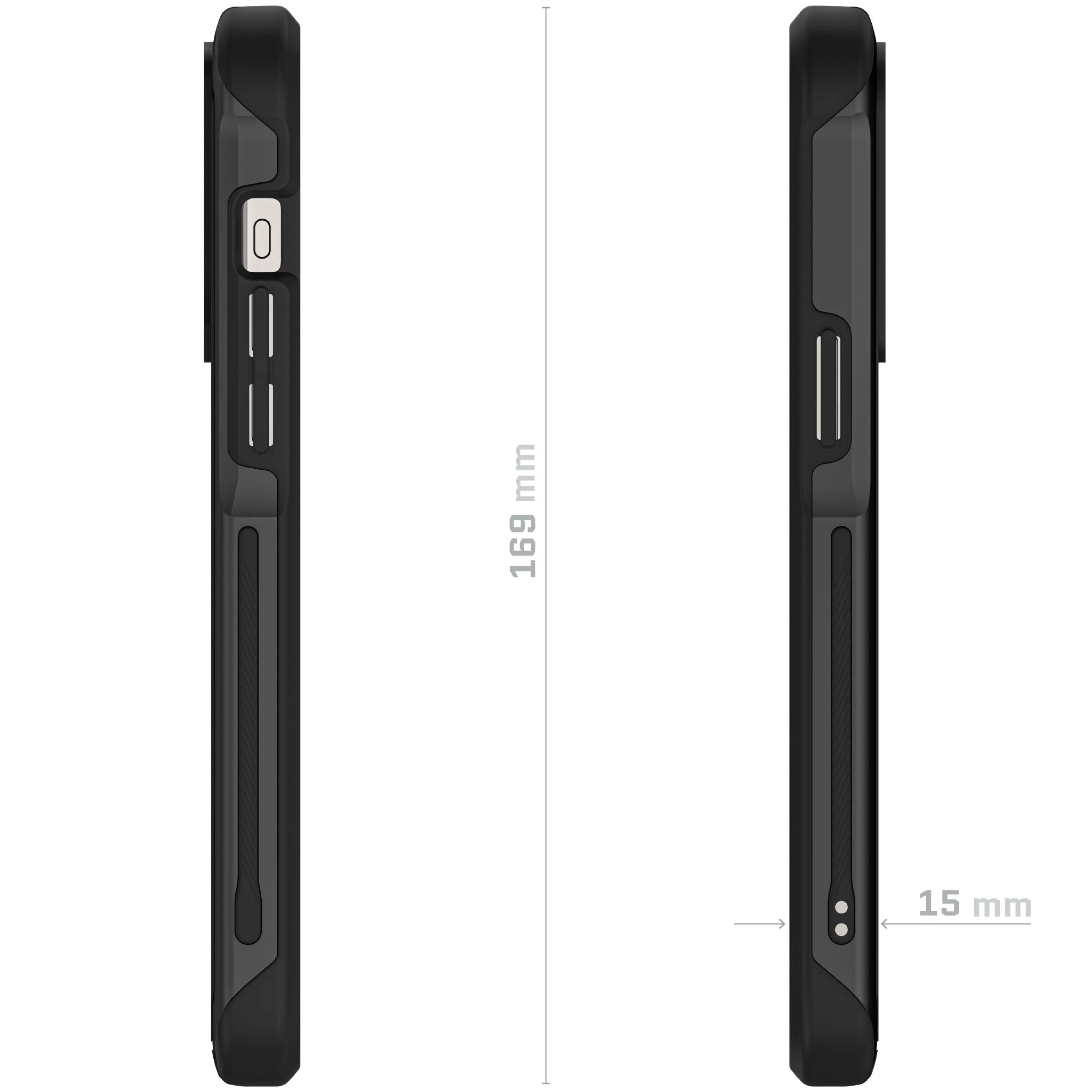 Ghostek iPhone 15 Pro Max Case Atomic Slim with MagSafe