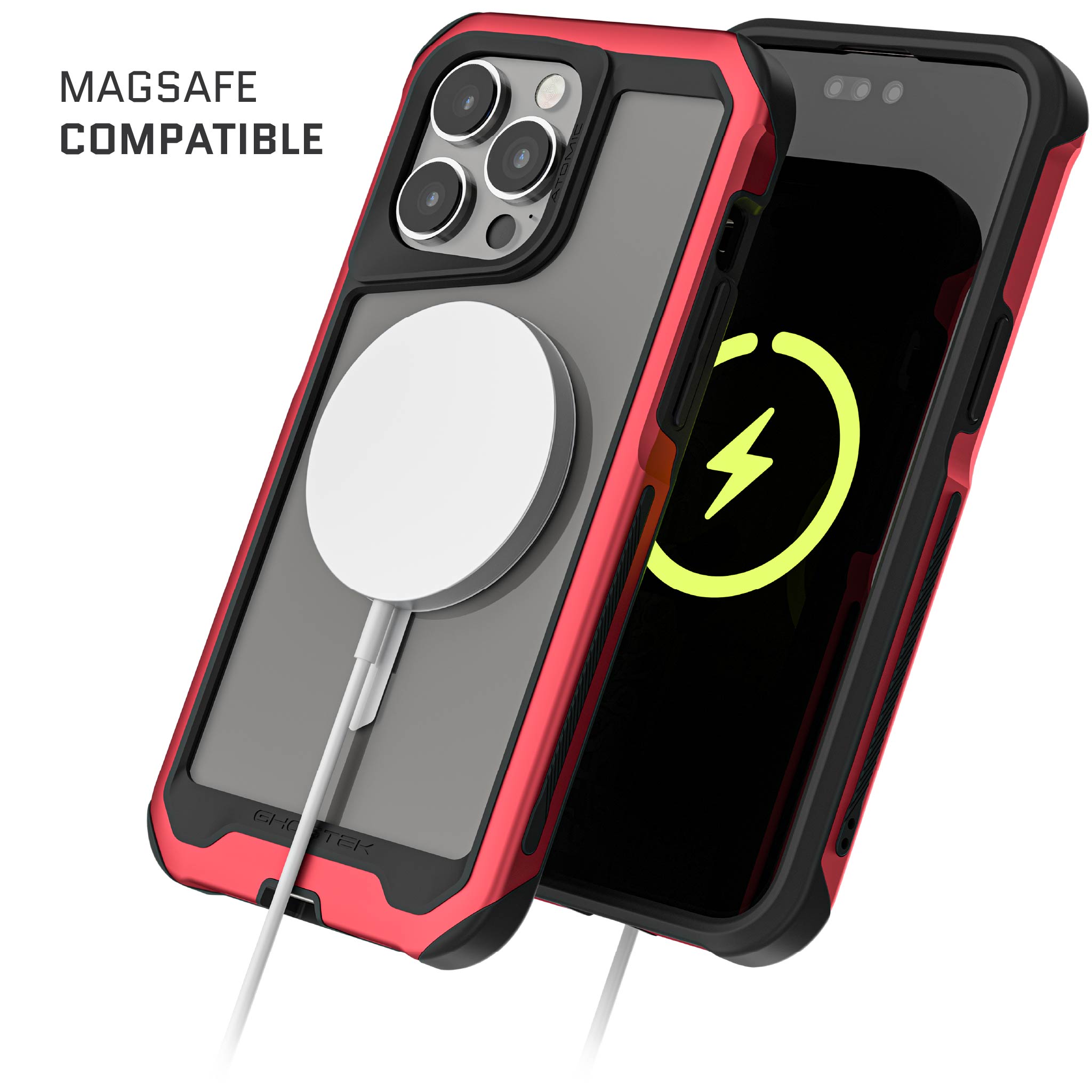 Ghostek iPhone 15 Pro Max Case Atomic Slim with MagSafe