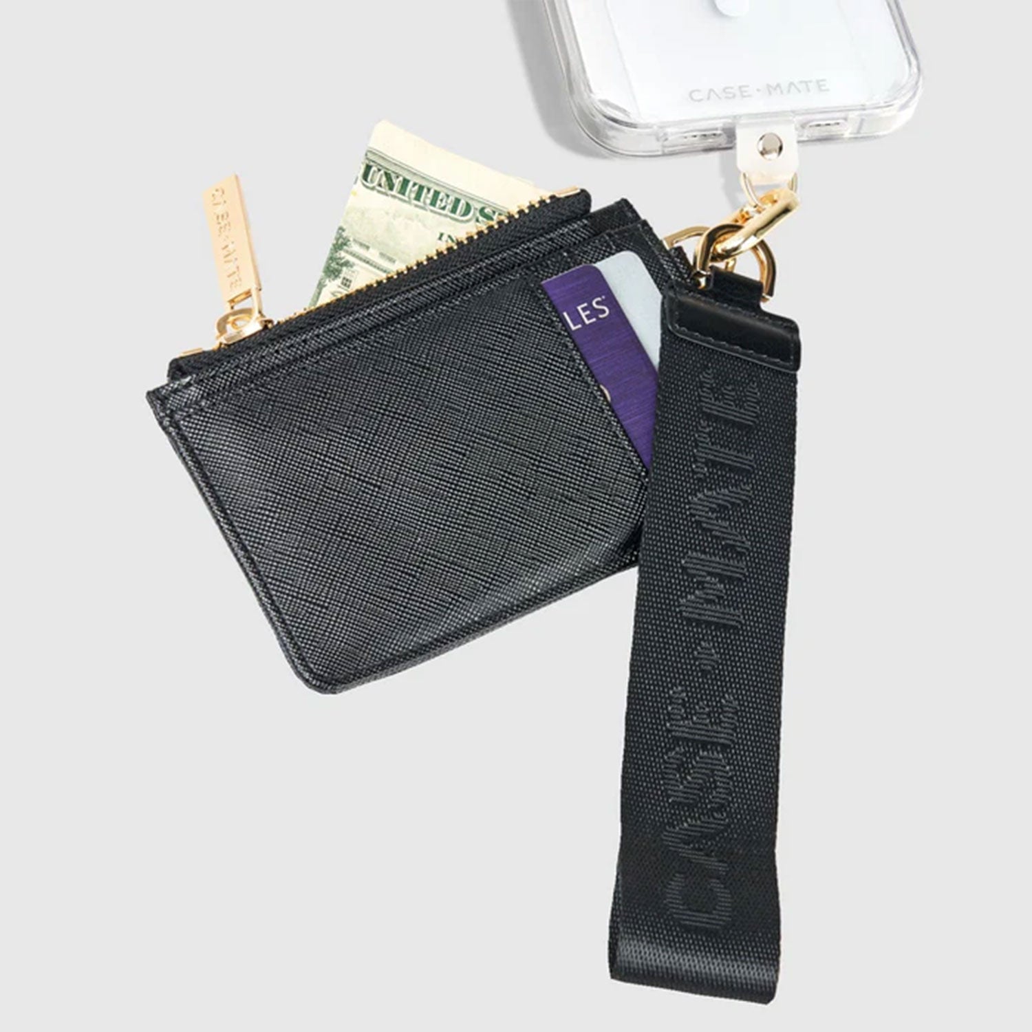 Case-Mate Essential Phone Strap with Wallet
