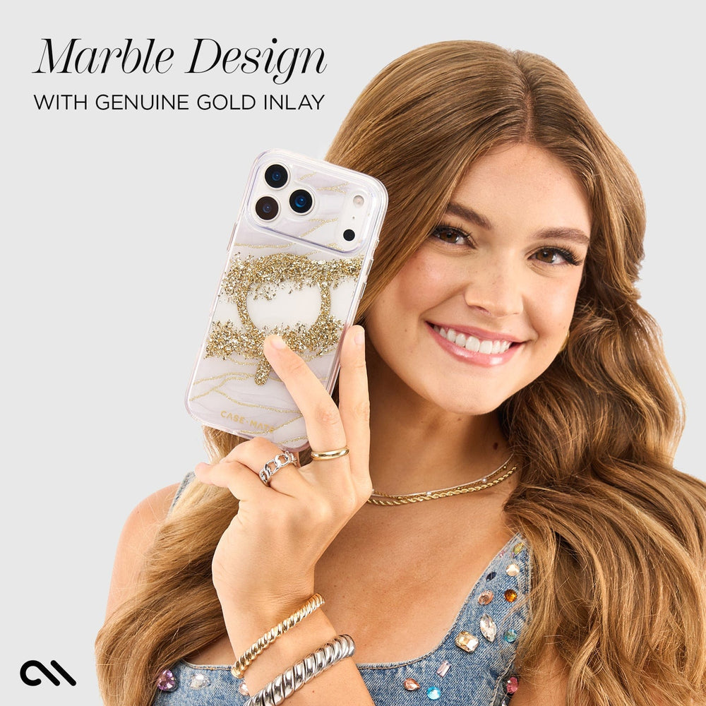 Case-Mate Karat Granite MagSafe Case for iPhone 17 Series