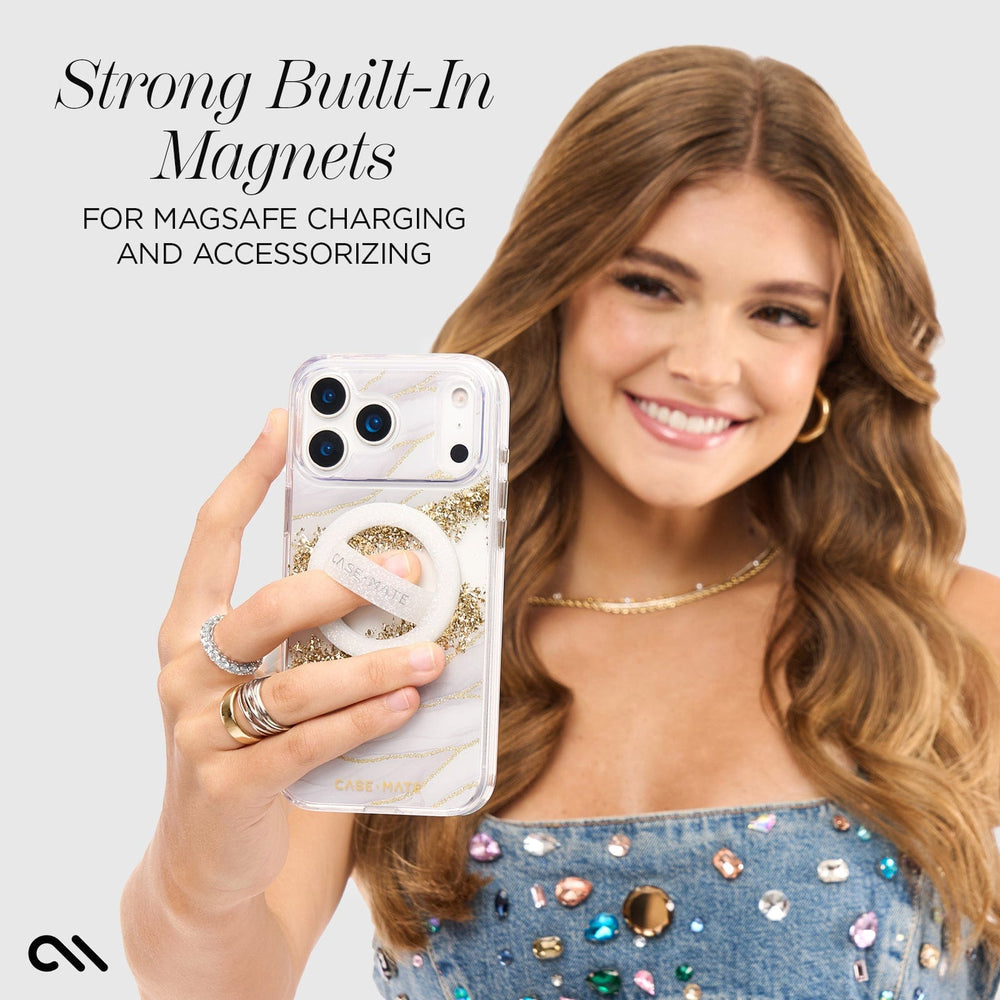 Case-Mate Karat Granite MagSafe Case for iPhone 17 Series