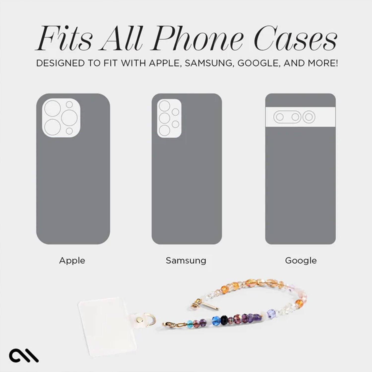 Case-Mate Phone Charm Phone Wristlet Strap