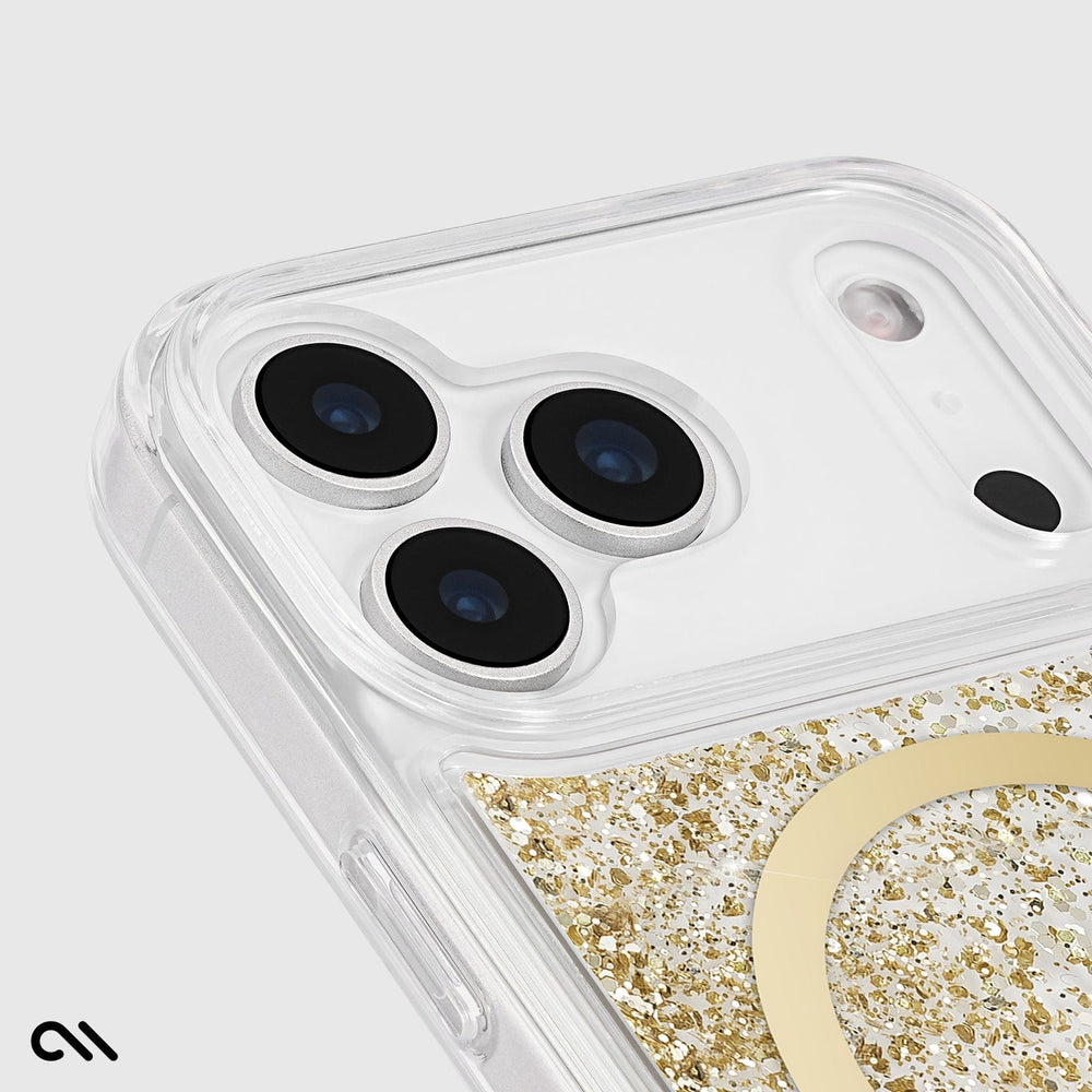 Case-Mate Waterfall Gold MagSafe Case for iPhone 17 Series